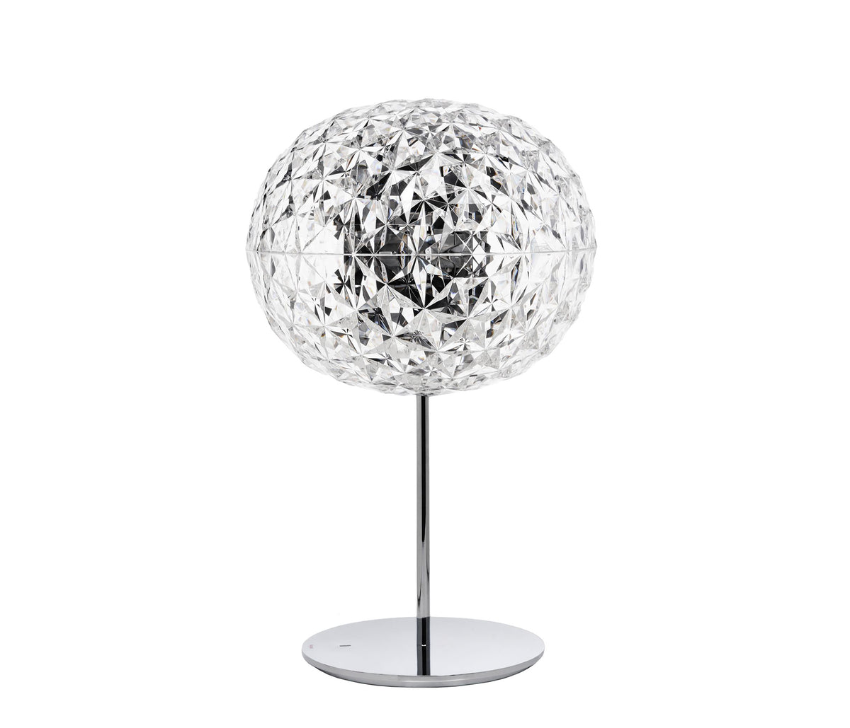 Kartell Planet Tischleuchte glasklar LED
