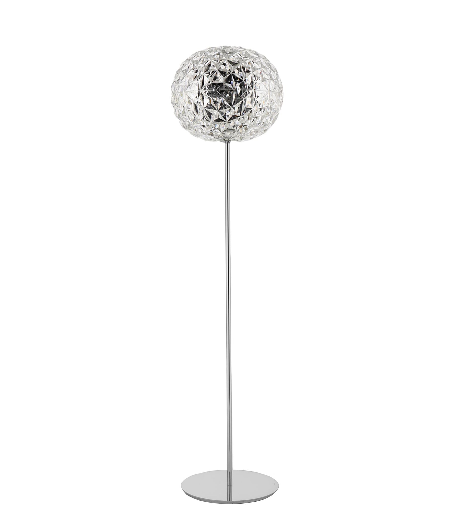 Kartell Planet Stehleuchte glasklar LED
