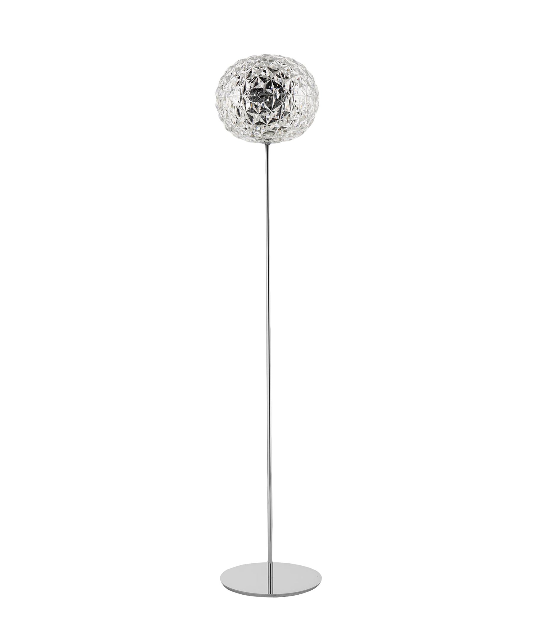 Kartell Planet Stehleuchte glasklar LED