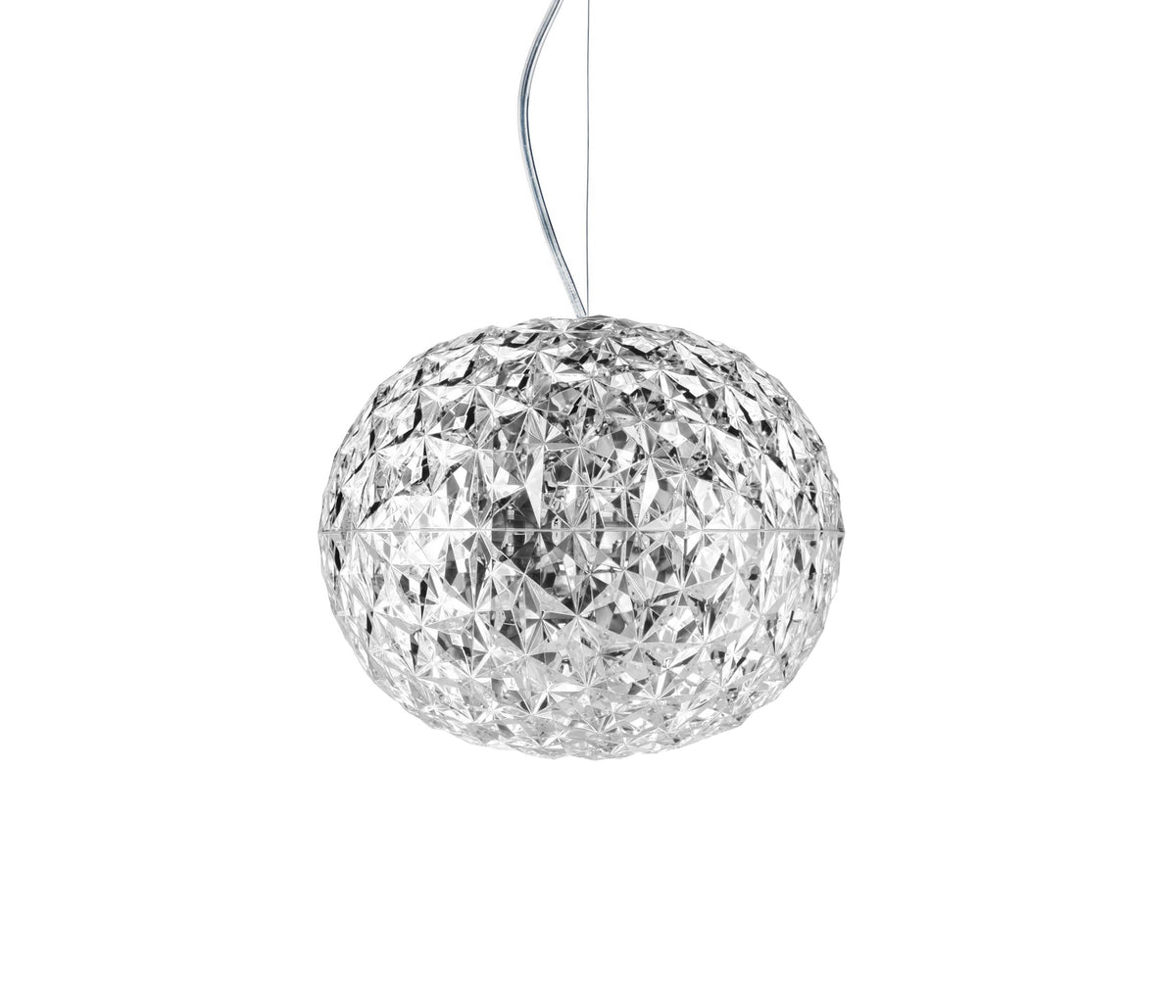 Kartell Planet Pendelleuchte glasklar LED