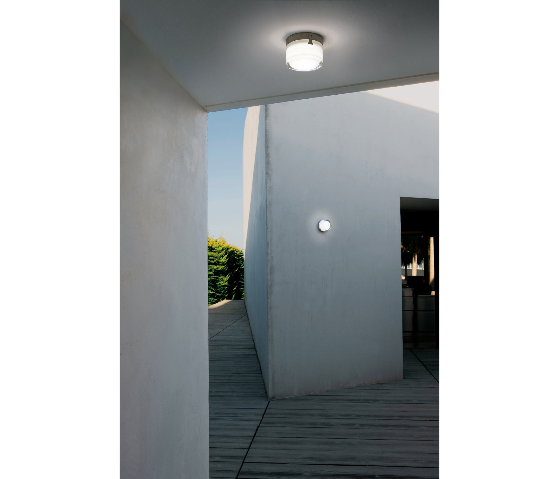 Vibia Scotch Wandleuchte chrom/ Glas LED