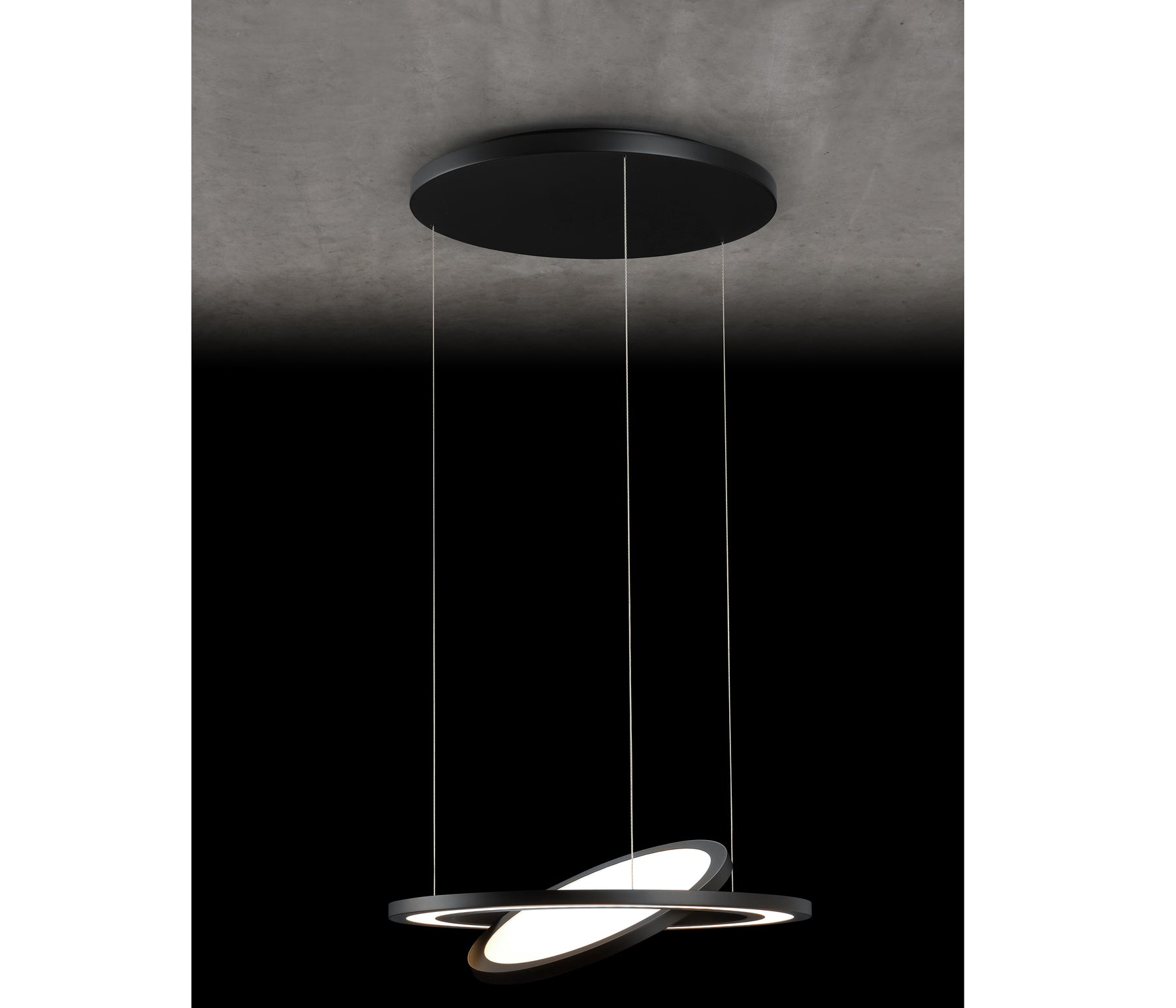 Holtkötter Supernova P Pendelleuchte schwarz LED
