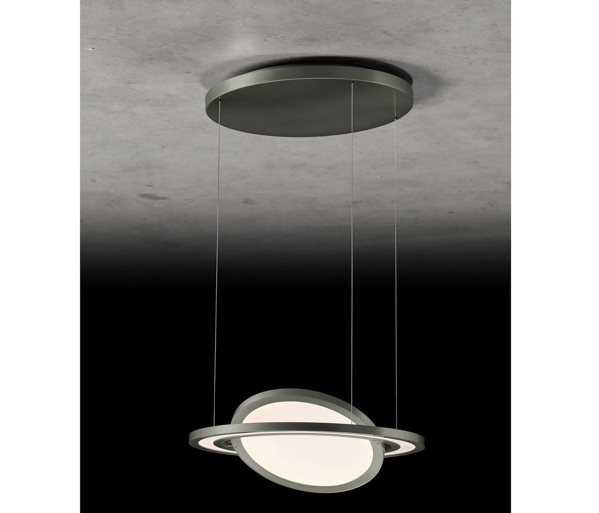 Holtkötter Supernova P Pendelleuchte platin LED