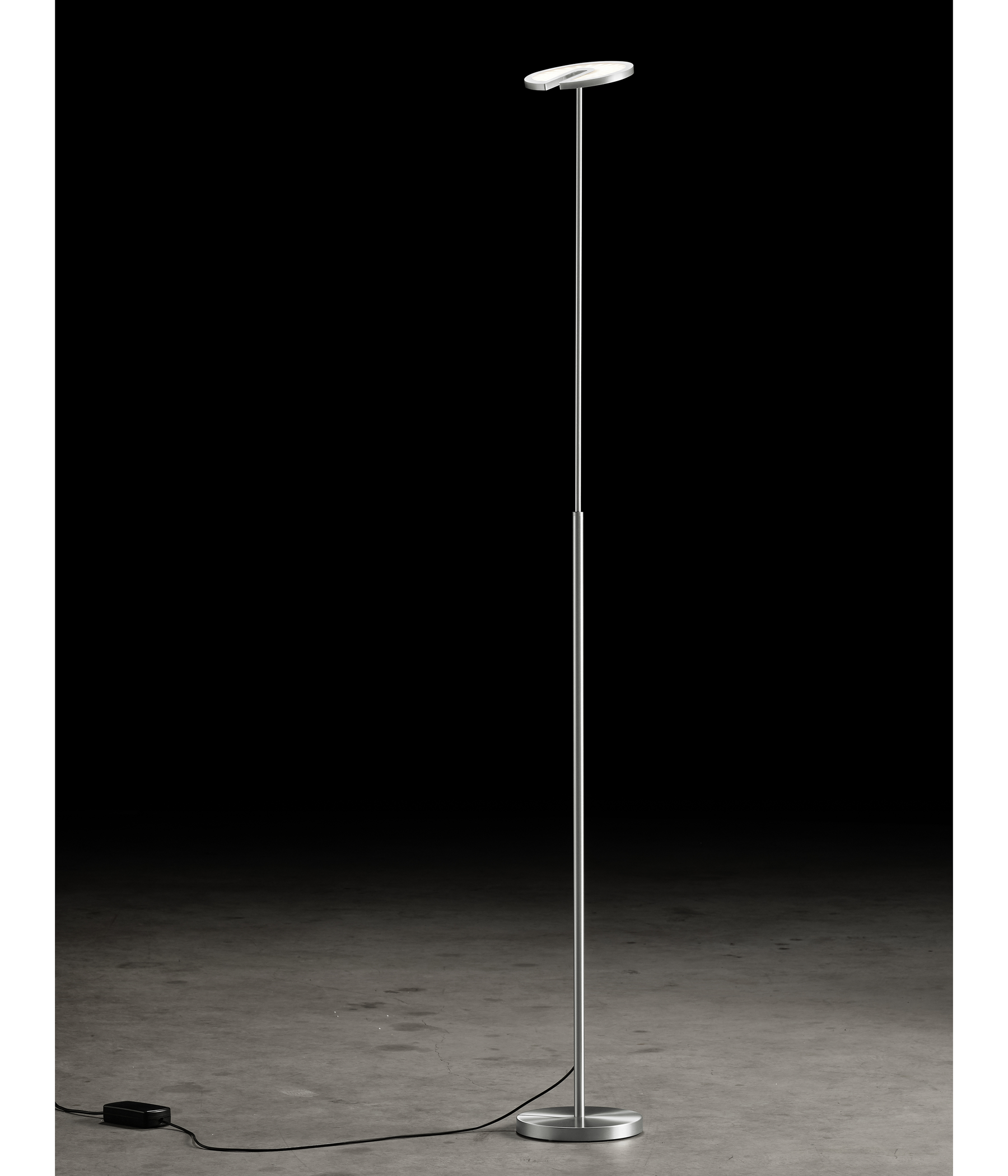 Holtkötter Supernova S Stehleuchte aluminium matt LED