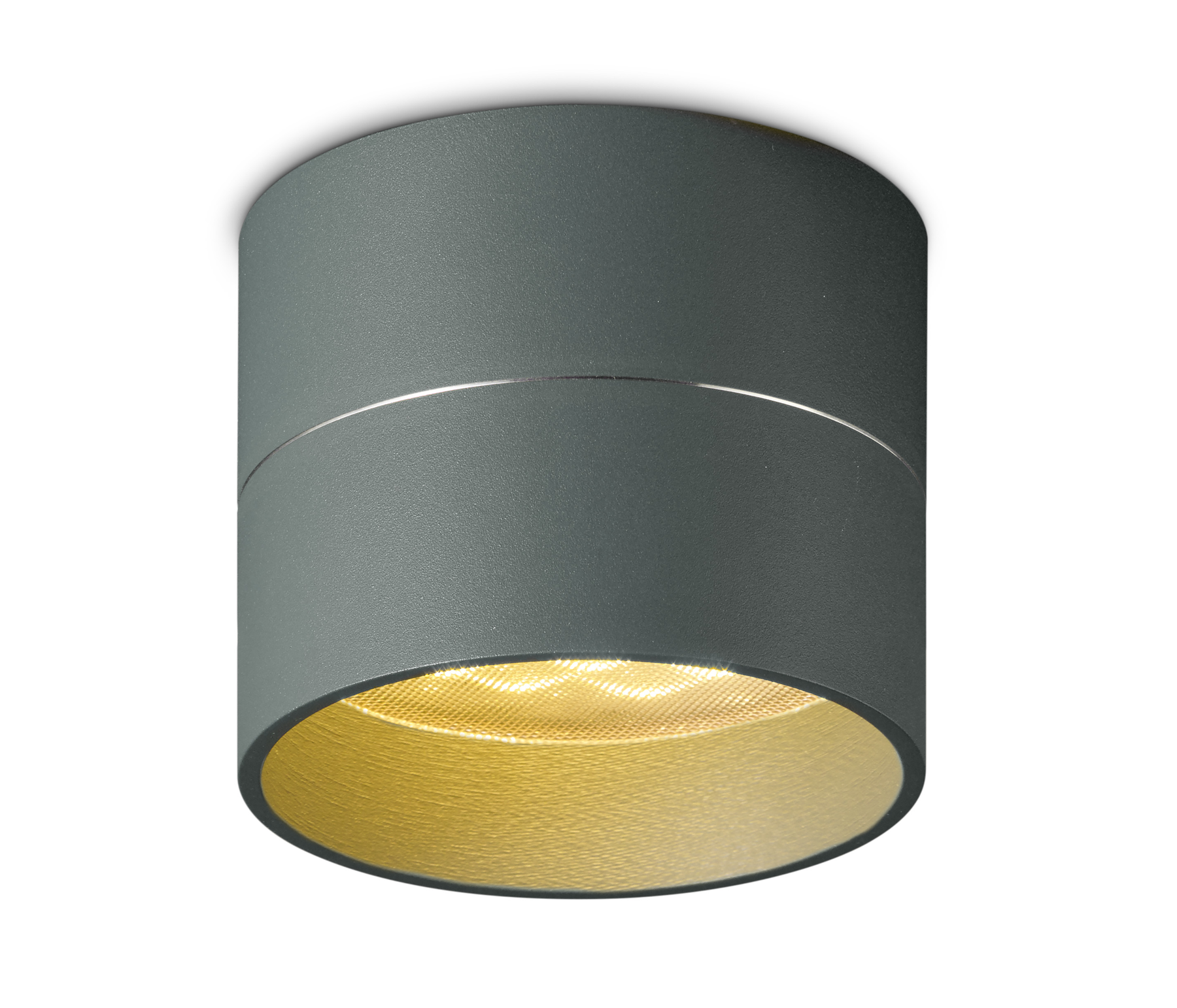 Oligo Tudor S Deckenleuchte grau matt LED