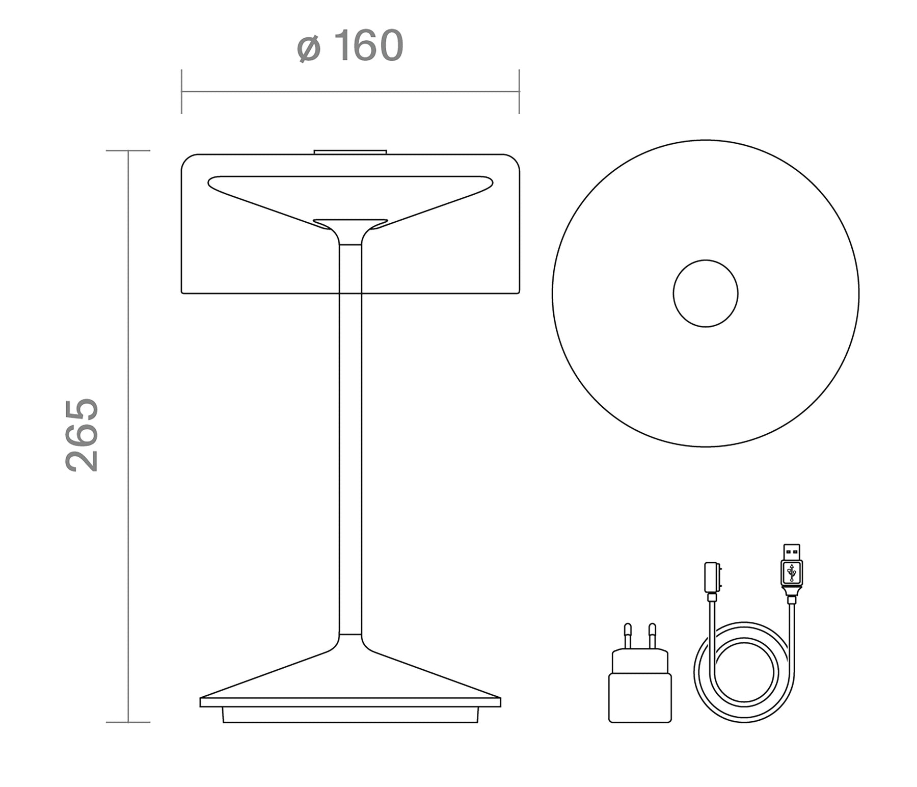 Sigor Numotion Akkuleuchte LED schwarz