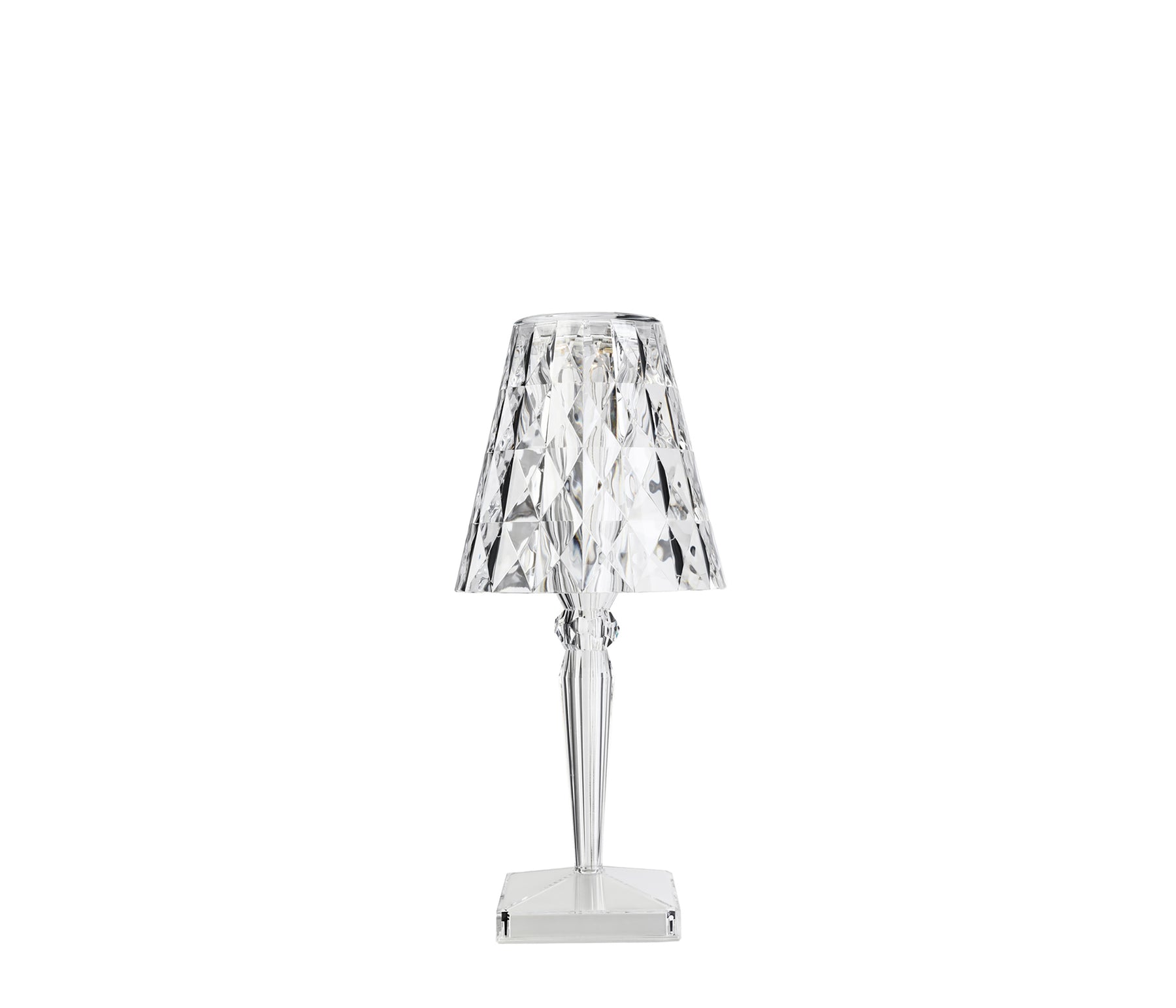 Kartell Big Battery Akkuleuchte glasklar LED