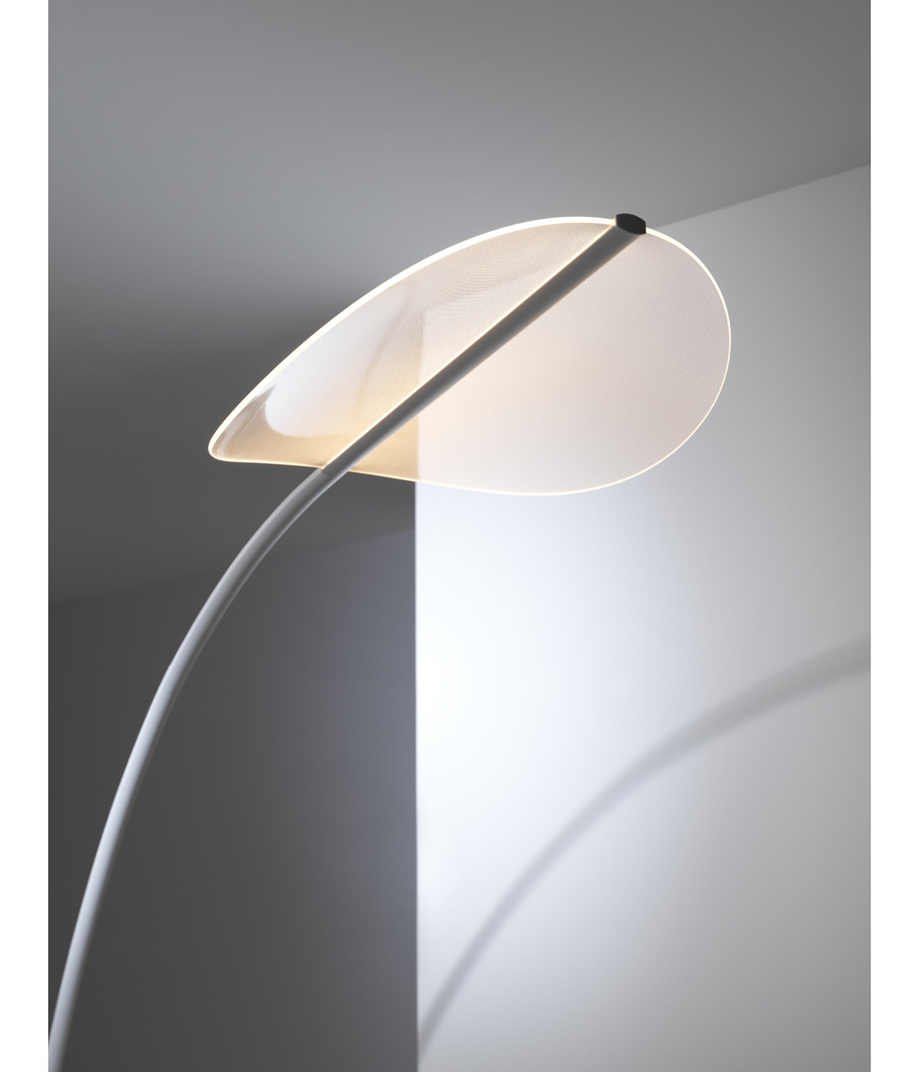Stilnovo - Linea Light Diphy Stehleuchte weiß LED