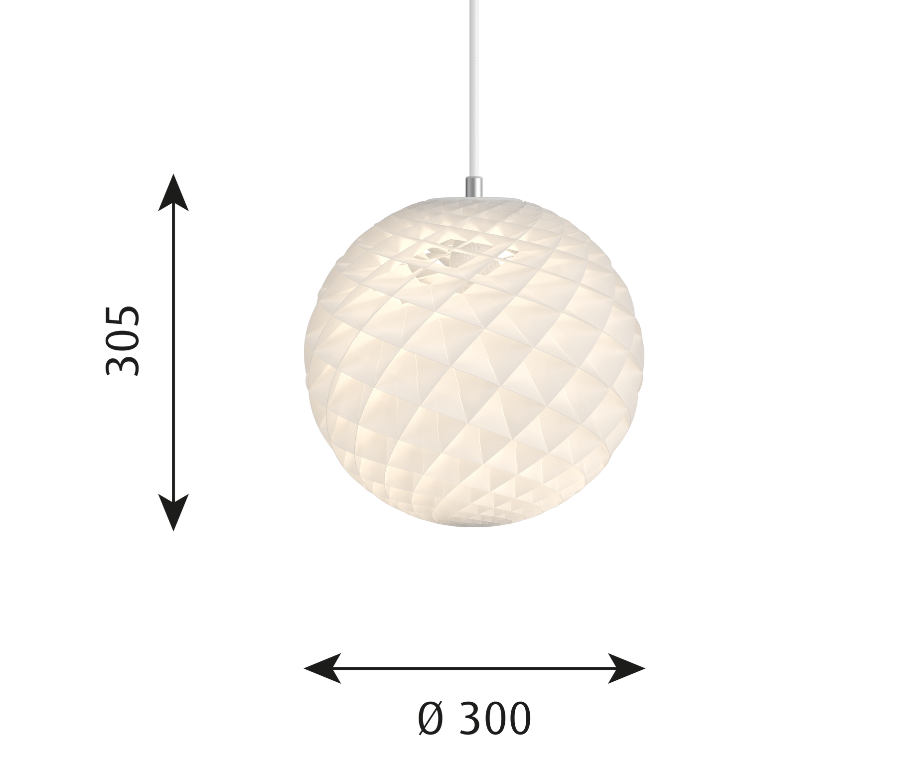 Louis Poulsen Patera Pendelleuchte Ø 300 mm