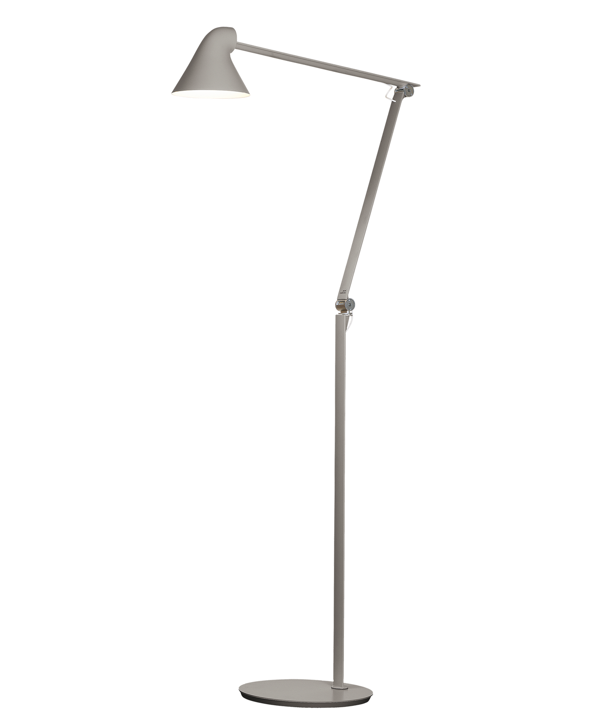 Louis Poulsen NJP Stehleuchte hellgrau