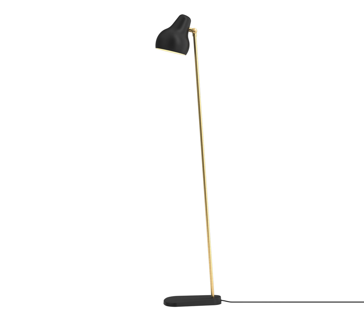 Louis Poulsen VL38 Stehleuchte schwarz LED