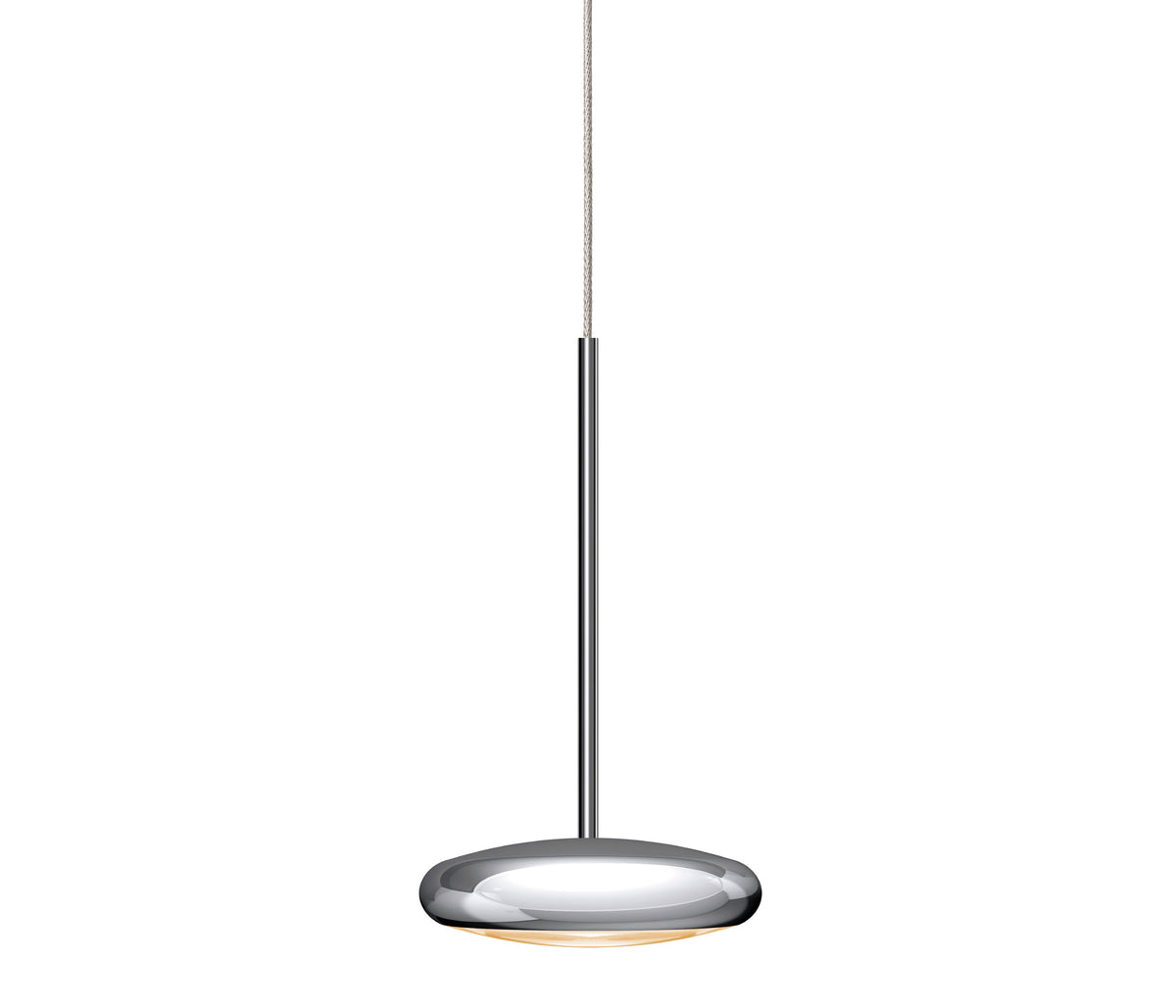 Bruck Blop Pendelleuchte chrom LED