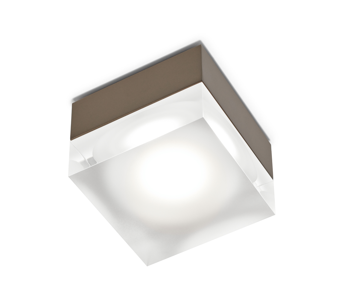 Cini & Nils Roma Deckenleuchte graubraun dunkel LED