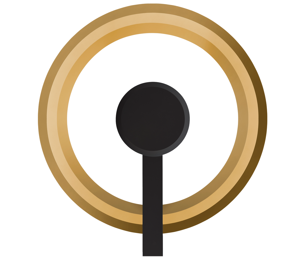 Oligo Yano Deckenleuchte schwarz matt bronze LED 34