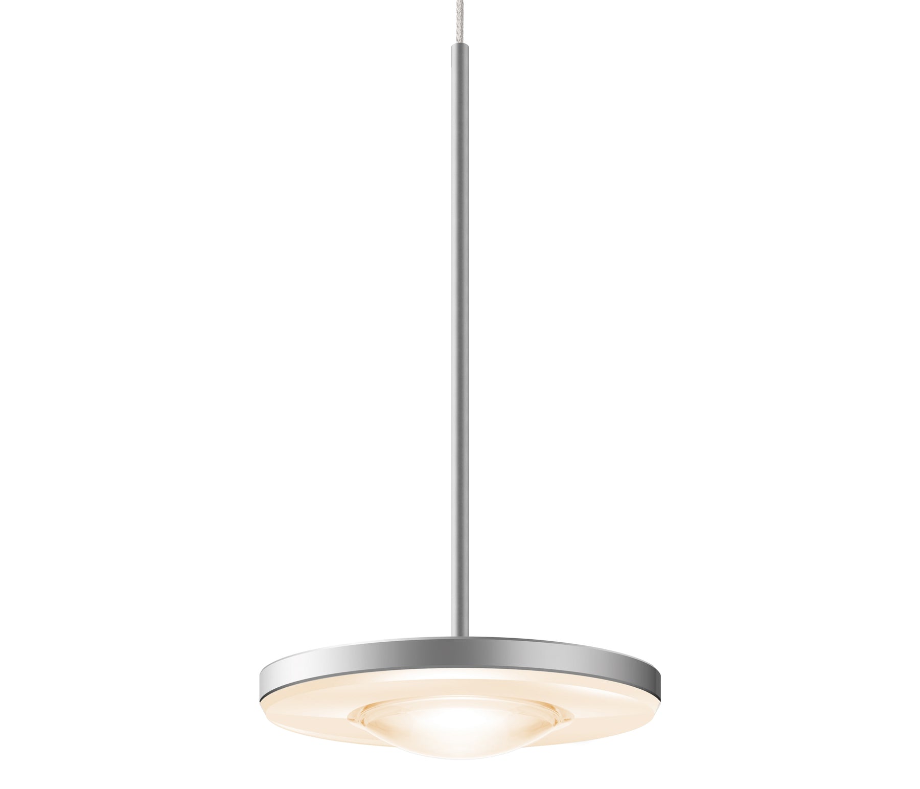 Bruck Euclid Pendelleuchte chrom matt LED