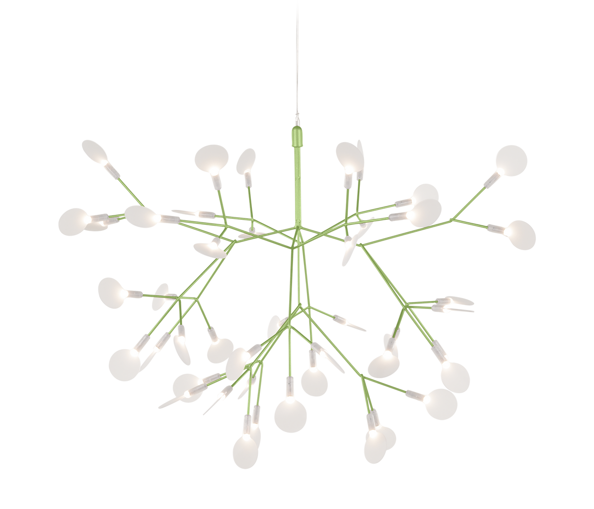 Moooi Heracleum III Small Pendelleuchte grün LED