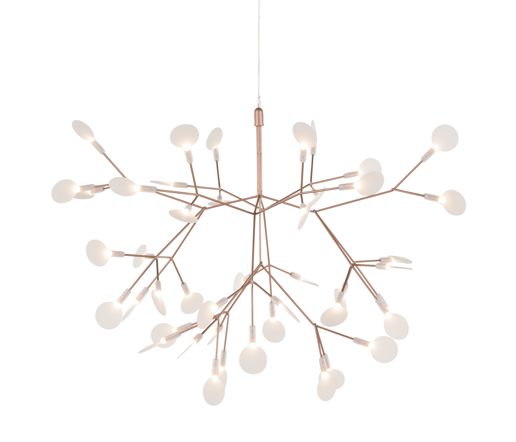 Moooi Heracleum III Small Pendelleuchte kupfer LED