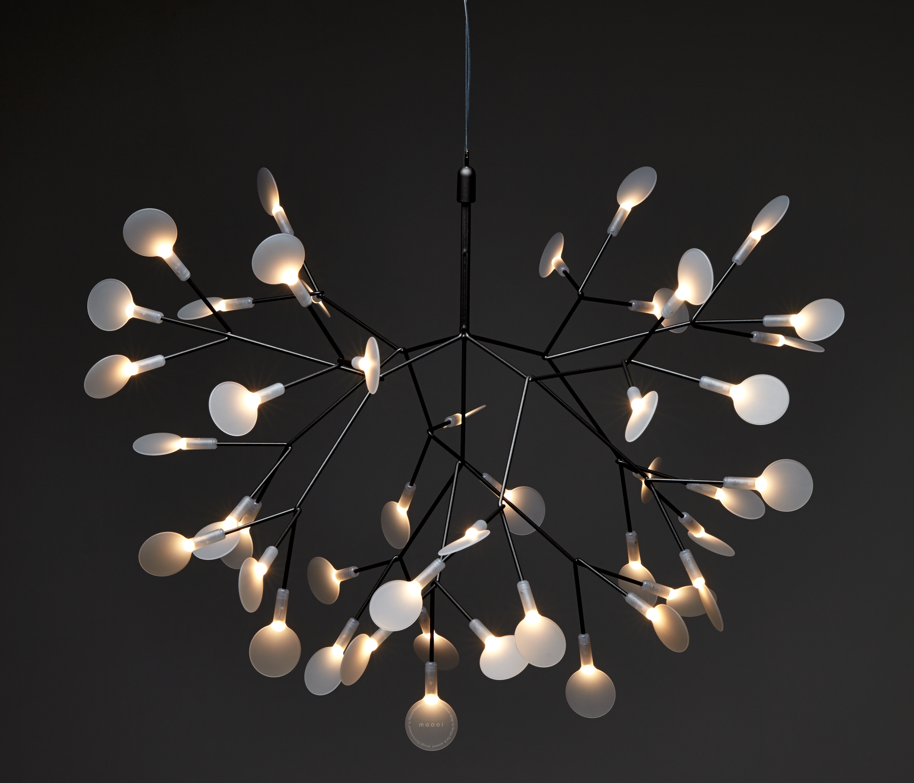Moooi Heracleum III Small Pendelleuchte nickel LED