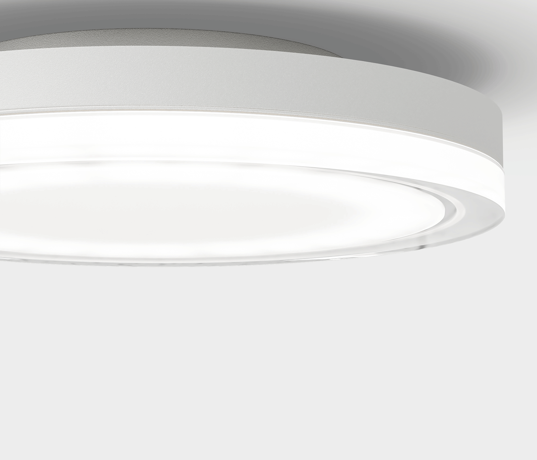 IP44.de lisc ceiling Deckenleuchte LED pure white