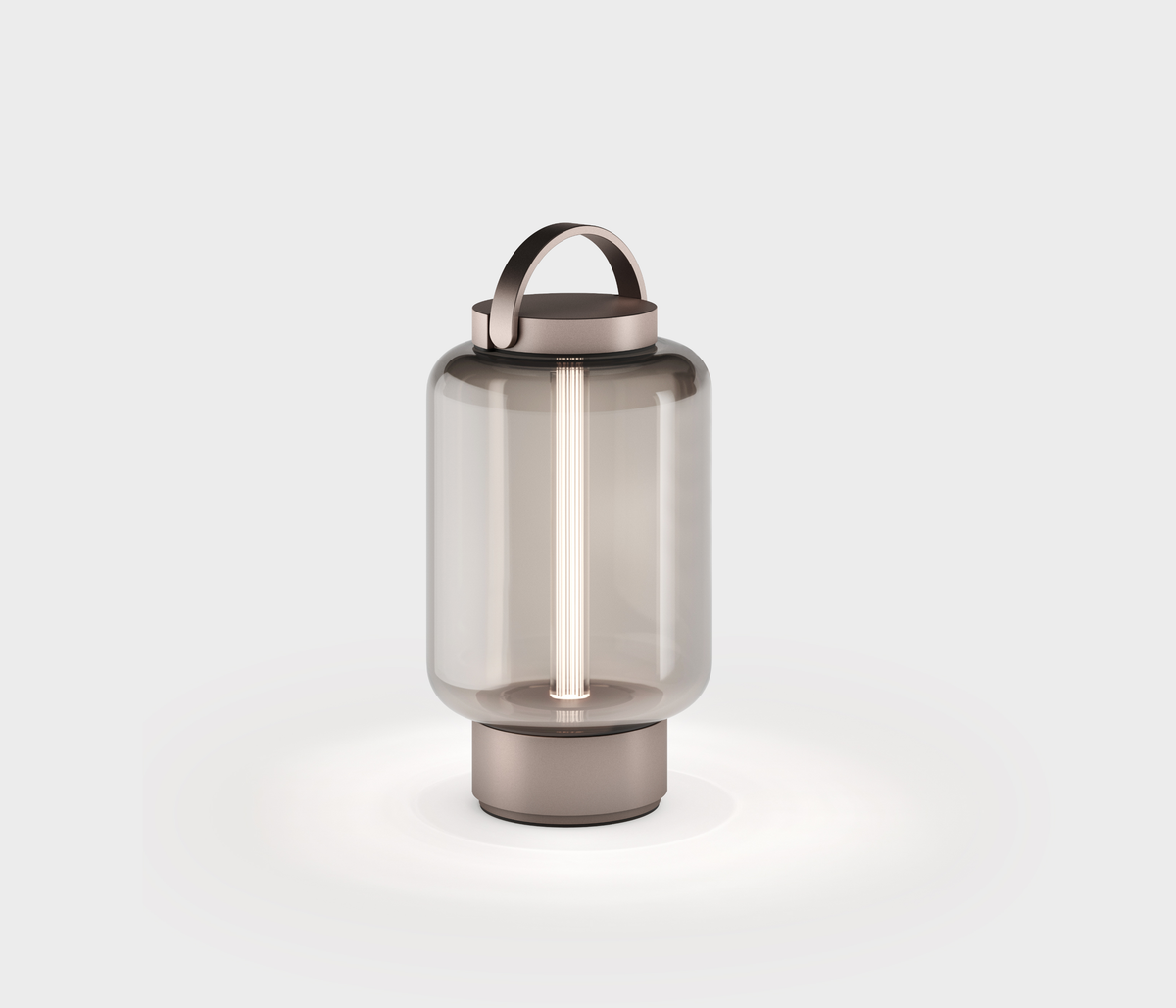 IP44.de qu Akkuleuchte bright bronze LED