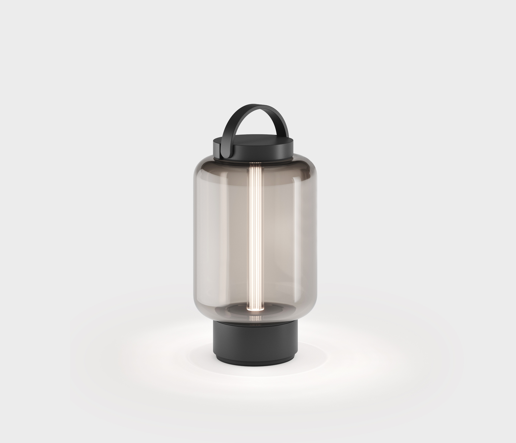 IP44.de qu Akkuleuchte jet black LED