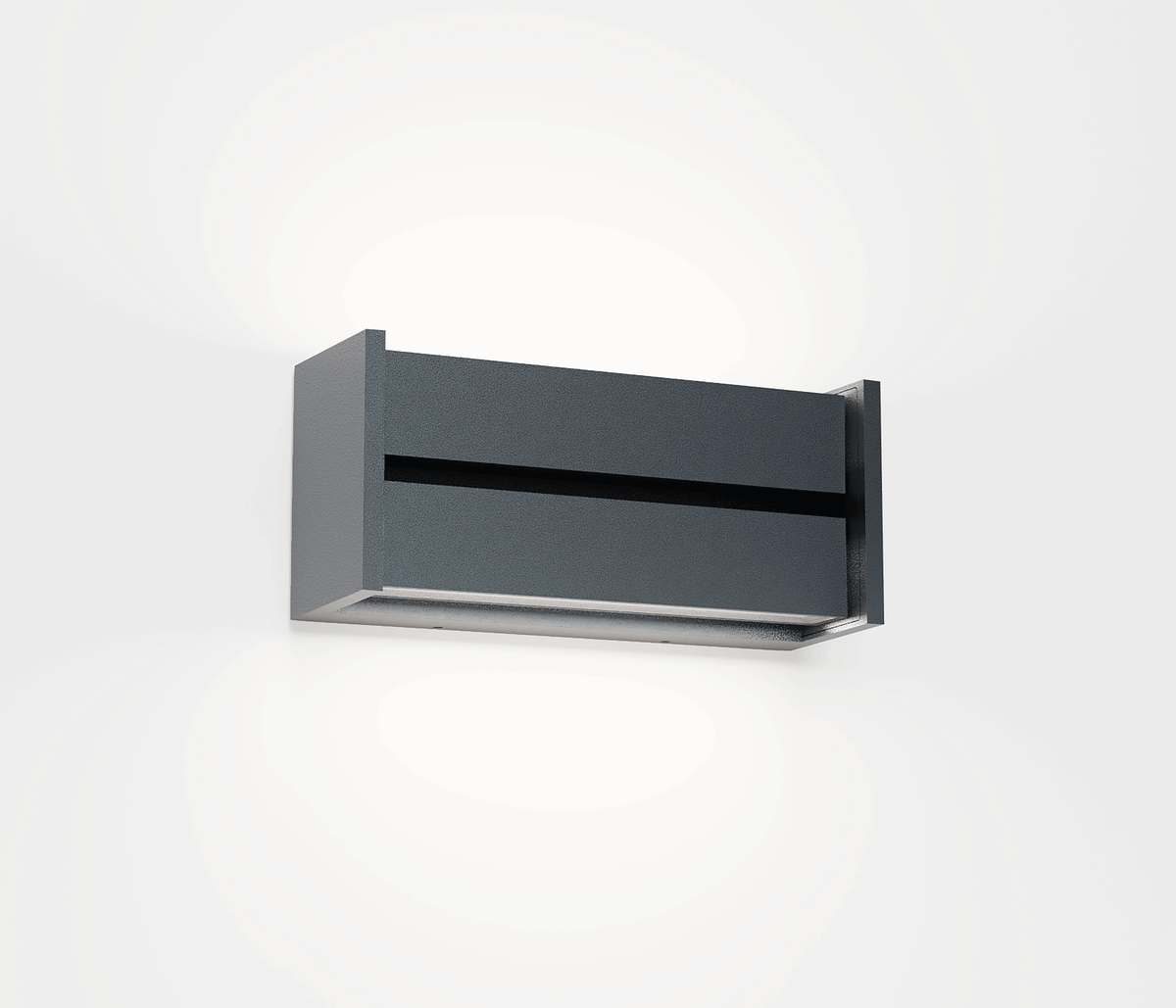 IP44.de Slat Wandleuchte LED anthracite