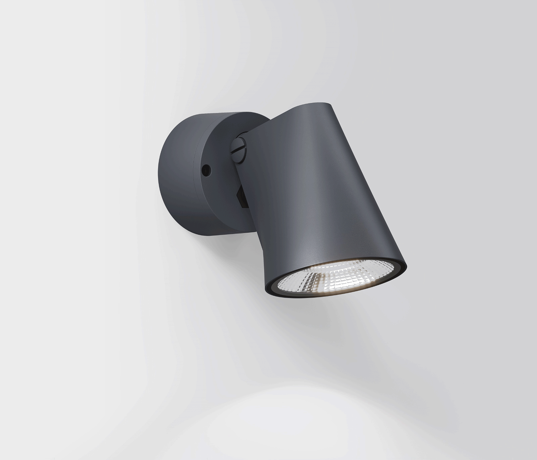 IP44.de stic Wandleuchte LED anthracite