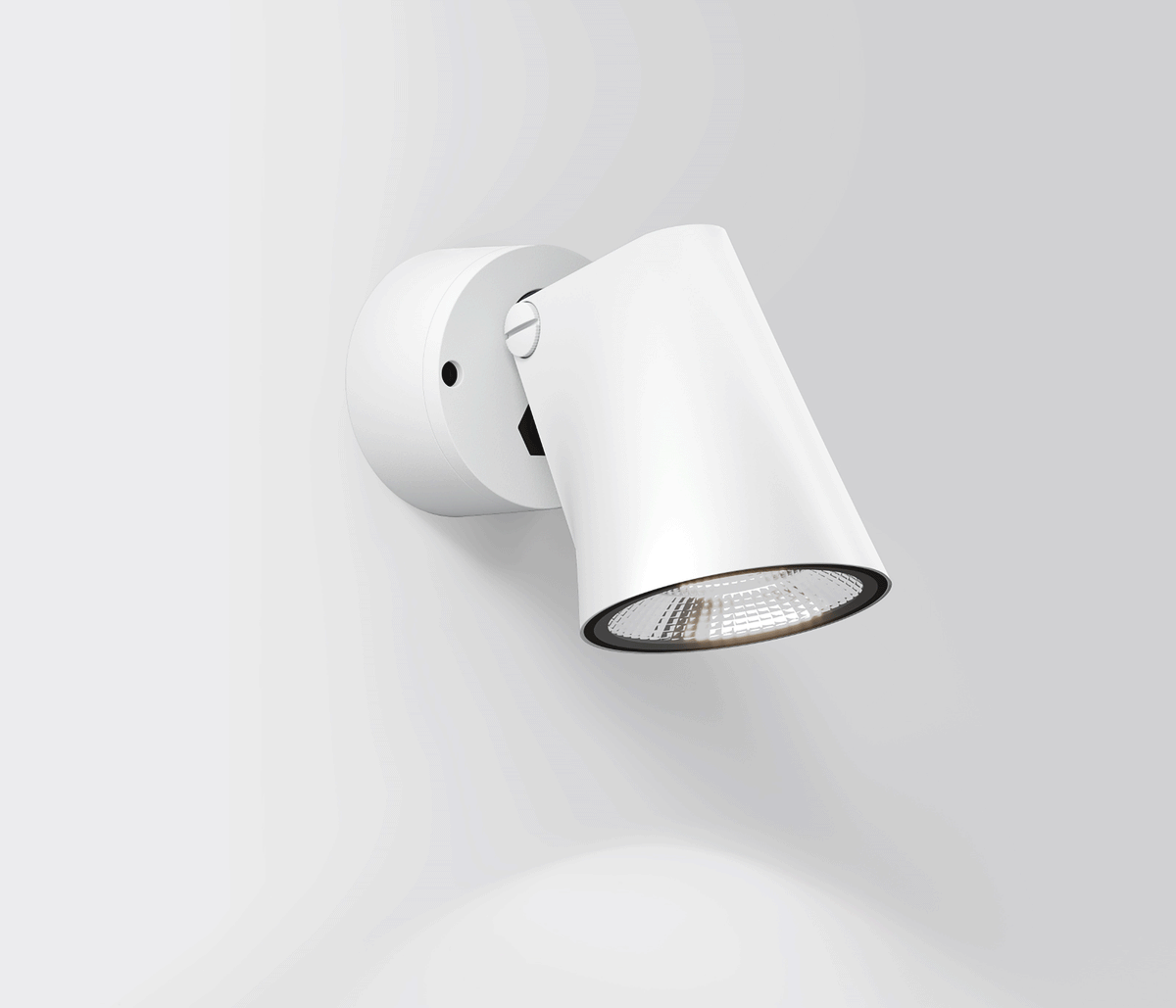 IP44.de stic Wandleuchte LED pure white