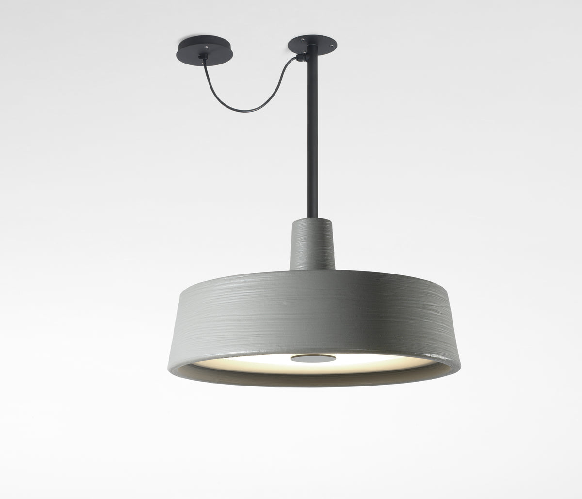 Marset Soho Deckenleuchte grau LED
