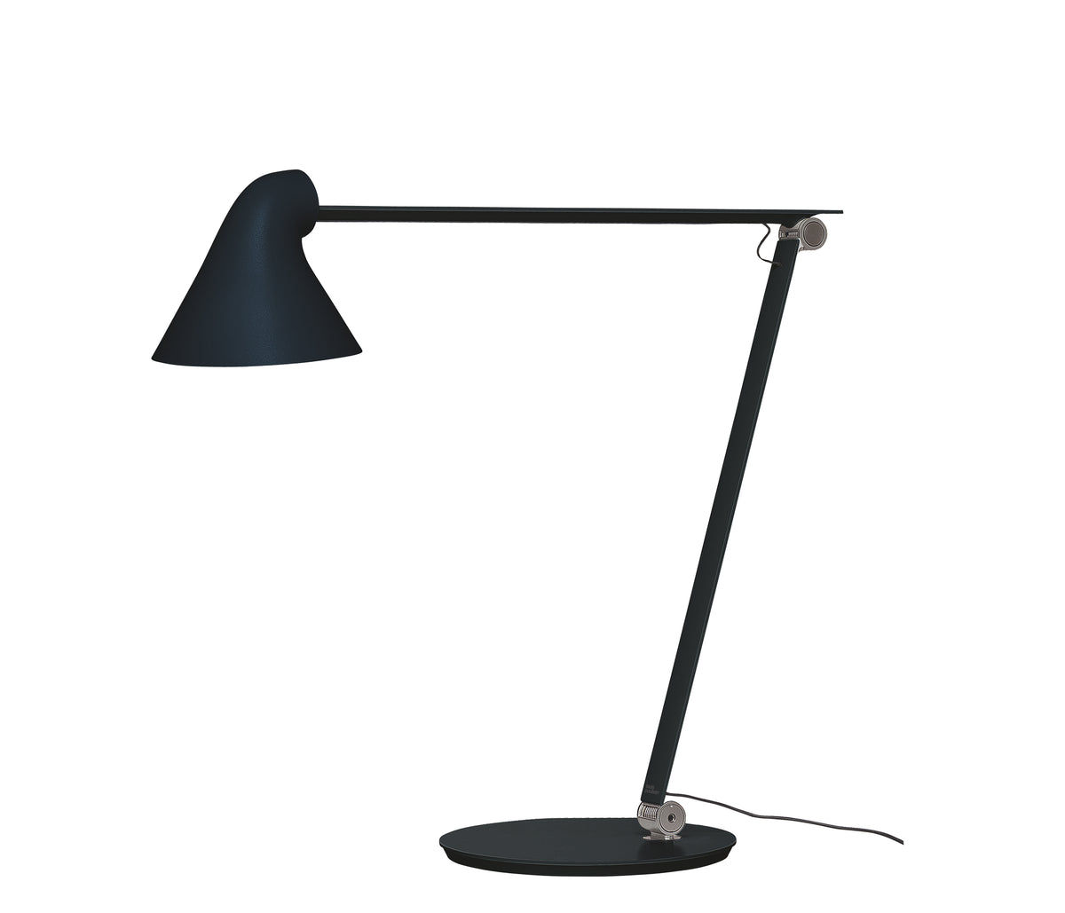 Louis Poulsen NJP Tischleuchte schwarz sockel LED