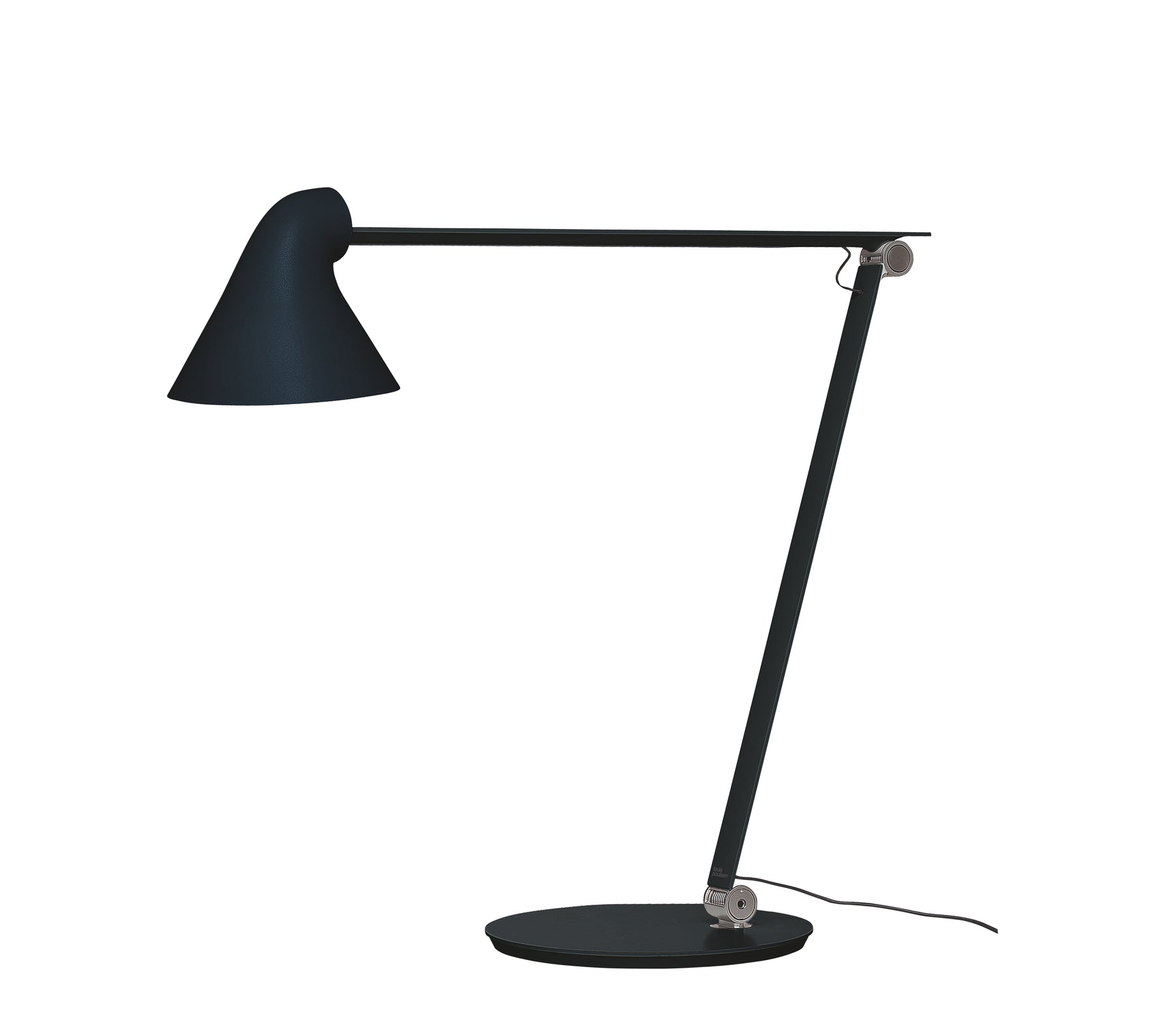 Louis Poulsen NJP Tischleuchte schwarz sockel LED