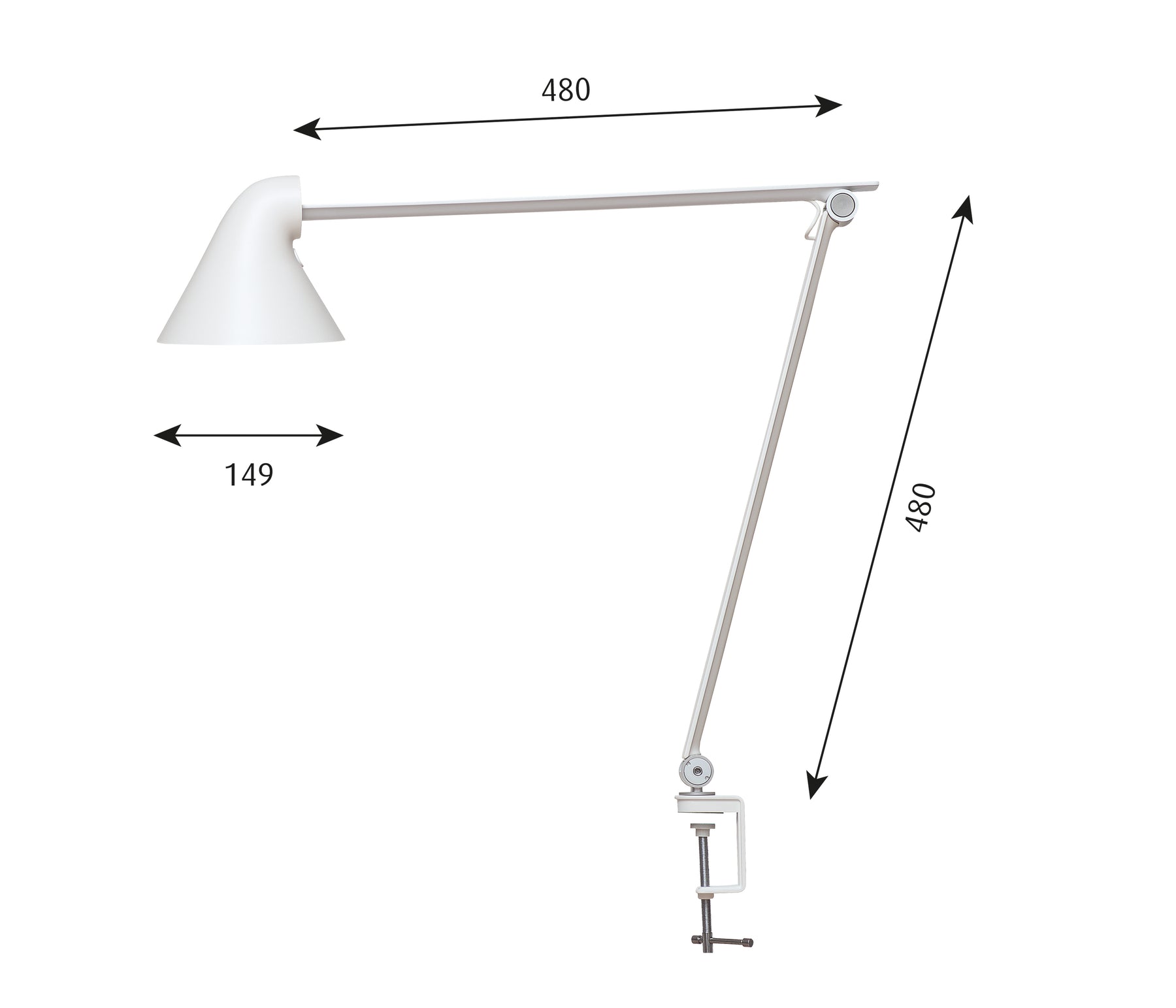 Louis Poulsen NJP Tischleuchte LED