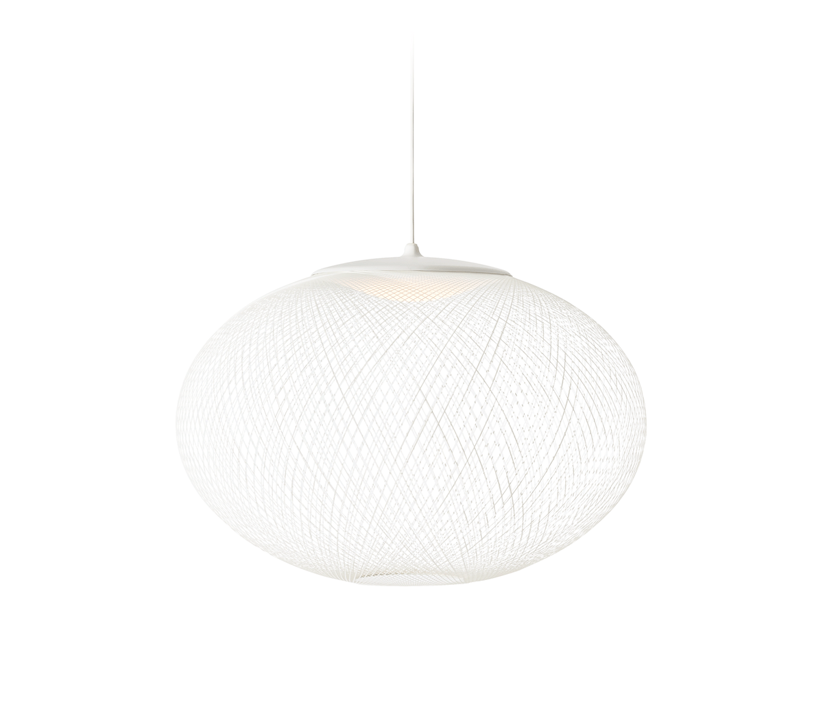 Moooi NR2 Pendelleuchte Weiß mittel