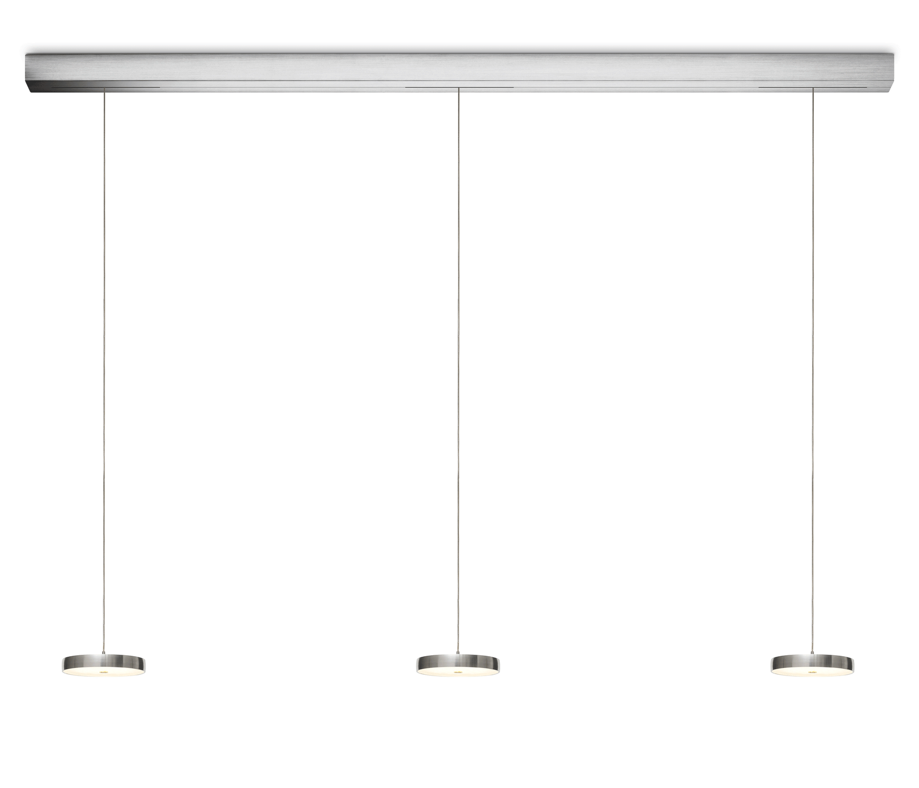 Oligo Decant Pendelleuchte 3-flammig aluminium LED
