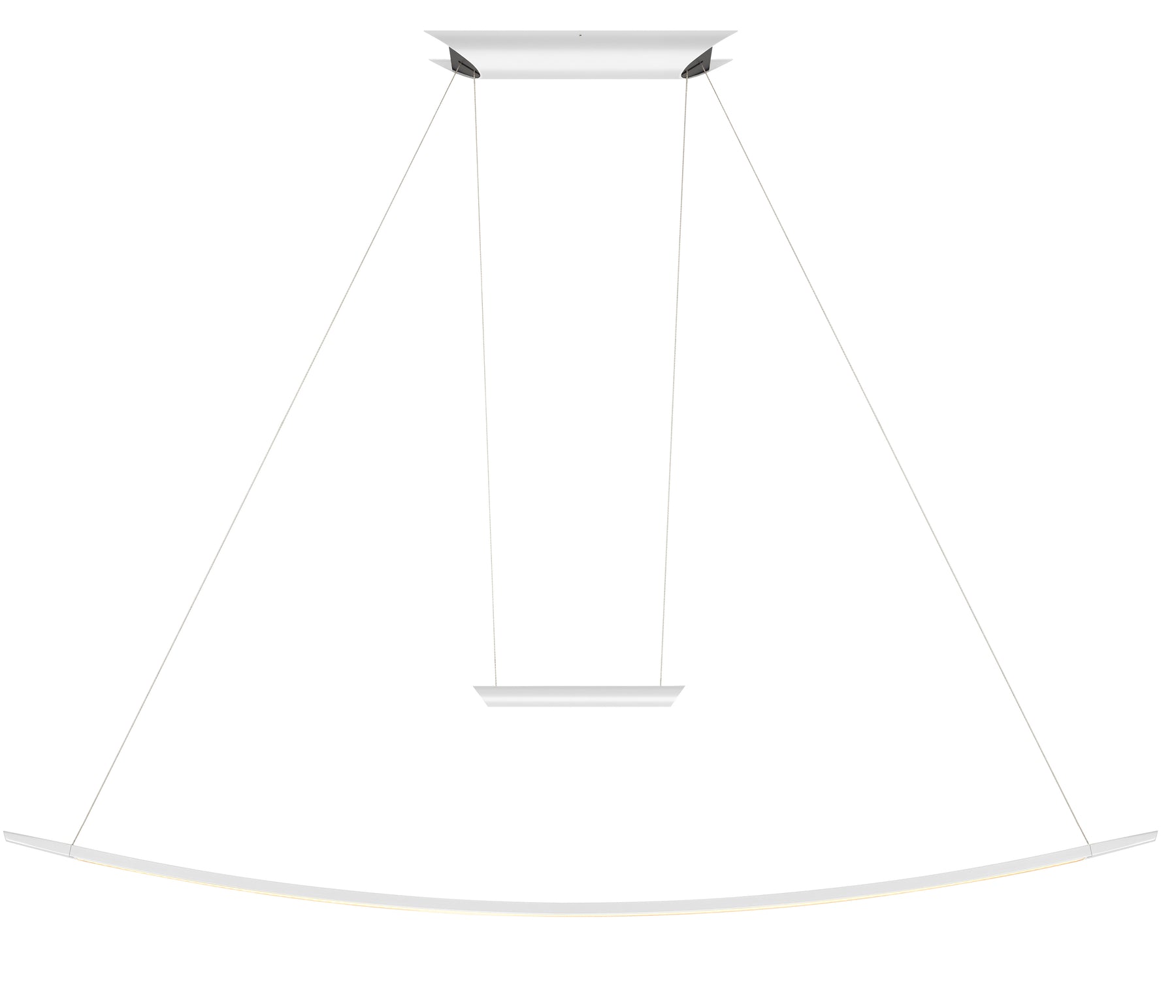 Oligo Lisgo Sky Pendelleuchte weiß matt LED