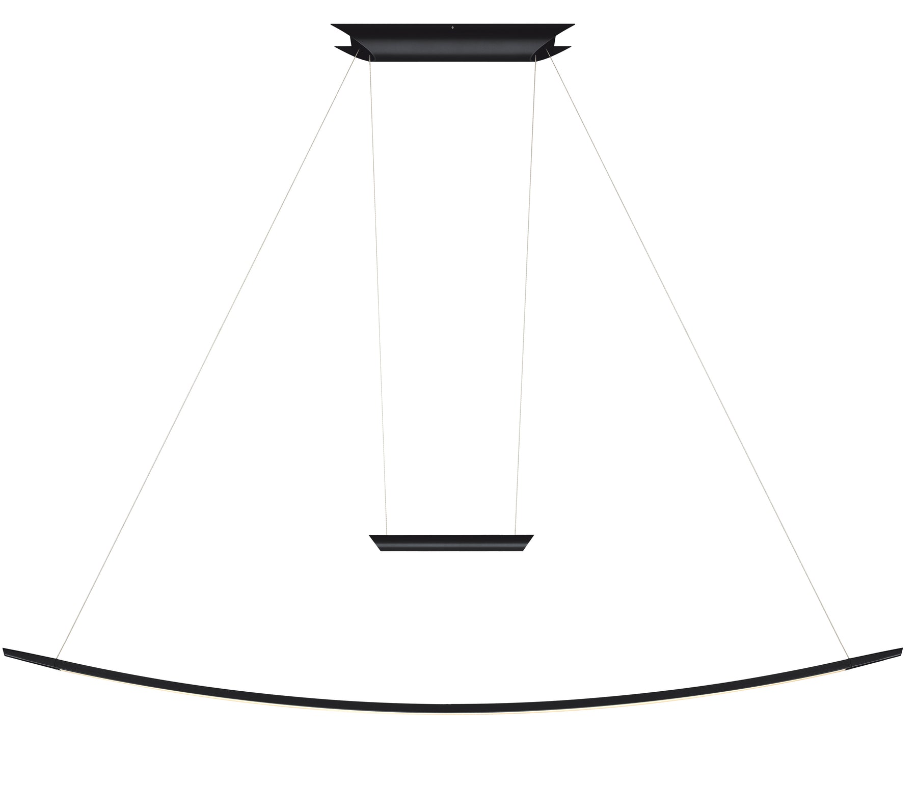 Oligo Lisgo Sky Pendelleuchte schwarz matt LED