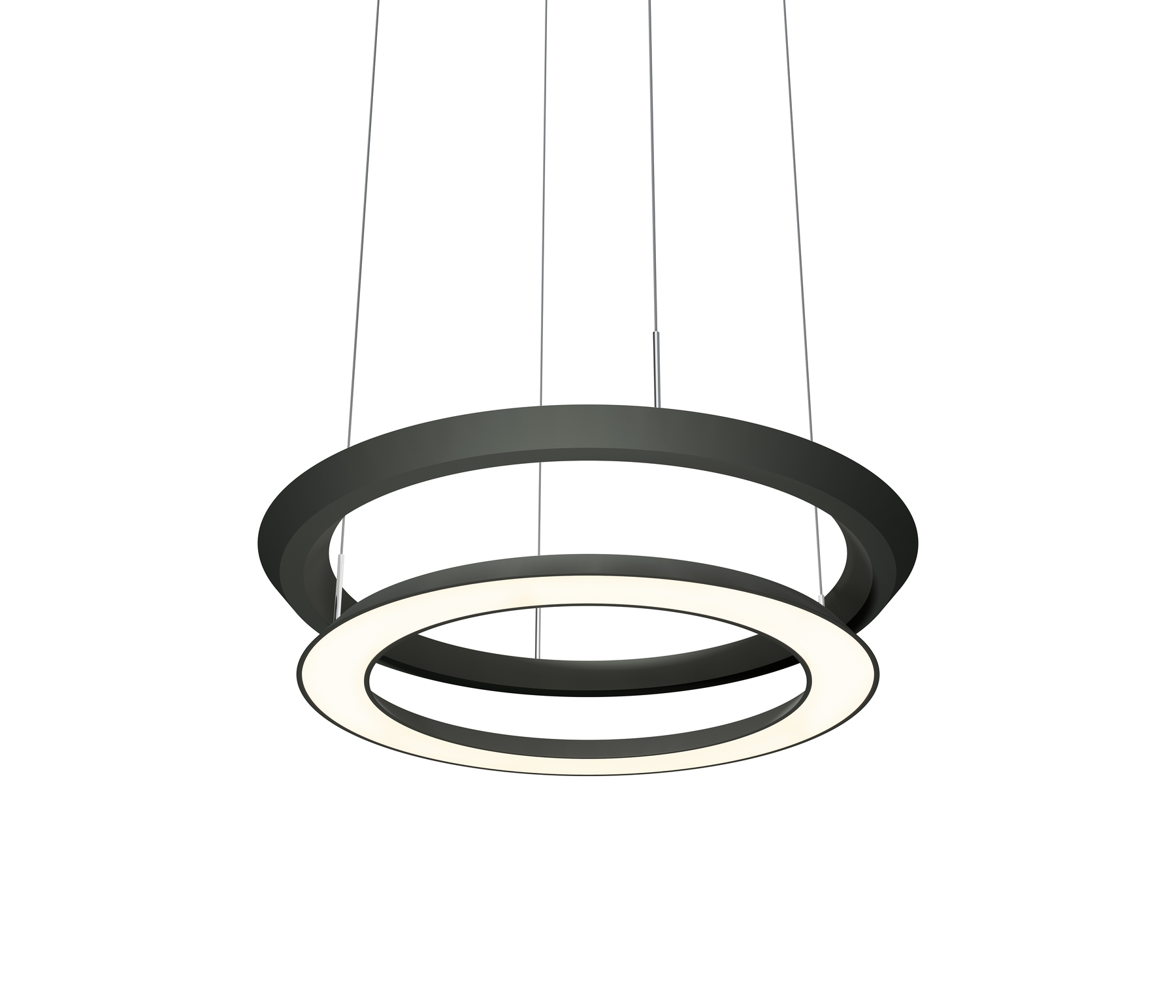 Oligo Yano Pendelleuchte schwarz matt LED