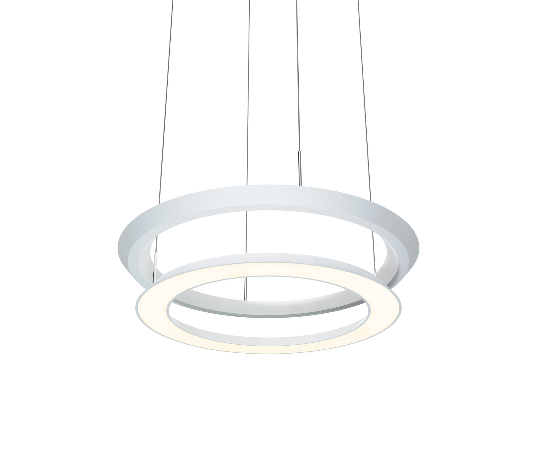 Oligo Yano Pendelleuchte weiß matt LED