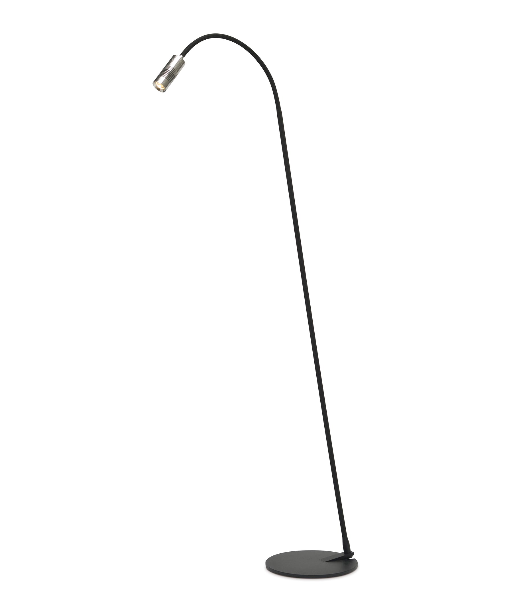 Oligo A little Bit Stehleuchte chrom schwarz matt LED