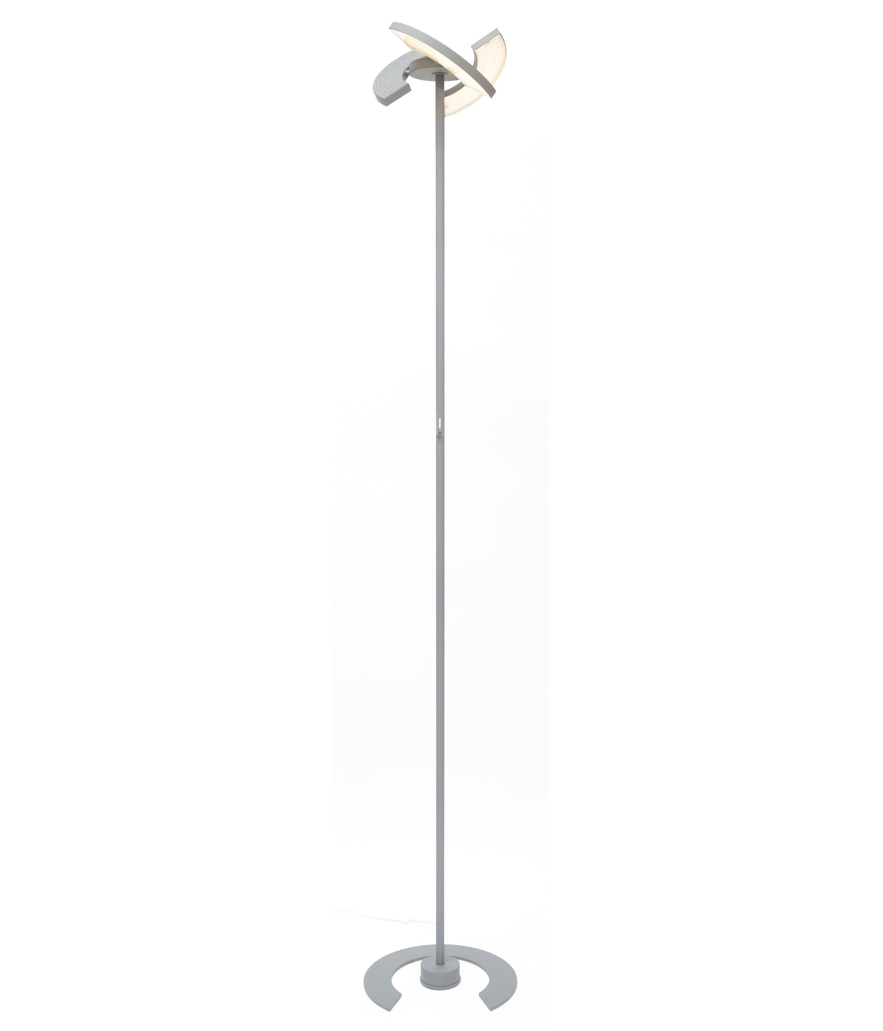 Oligo Trinity Stehleuchte chrom matt LED