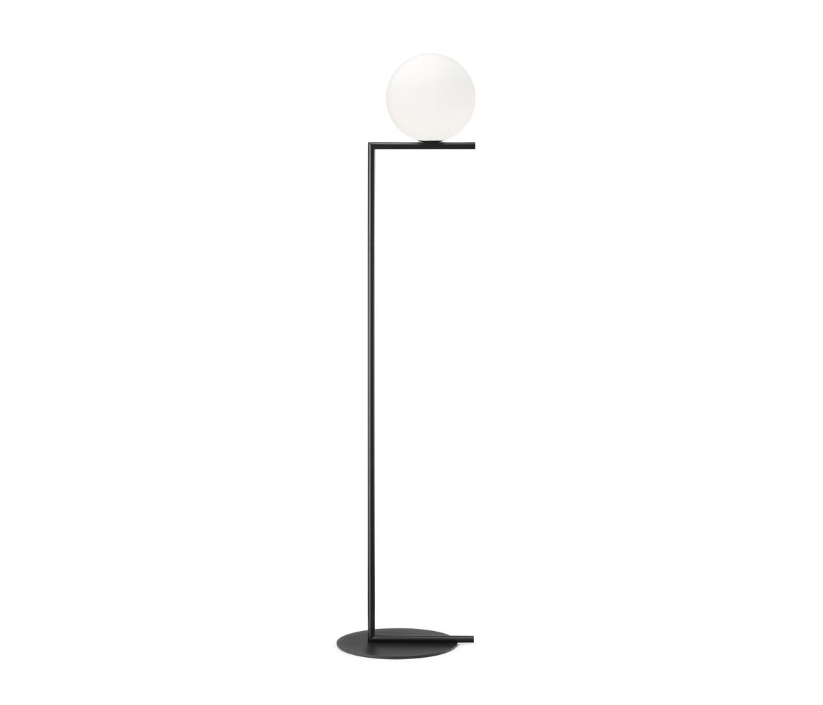 Flos IC Lights Floor 1 Stehleuchte schwarz