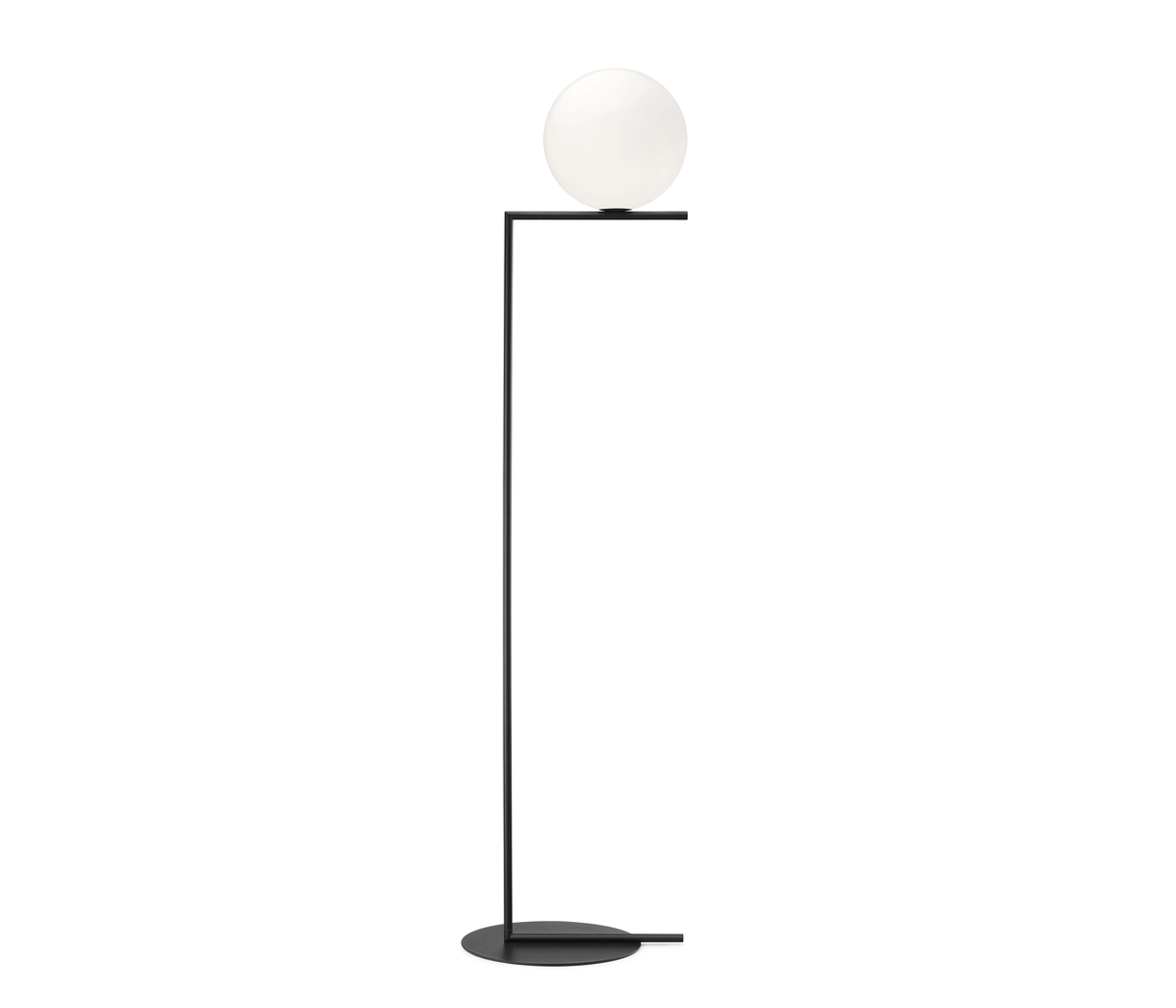 Flos IC Lights Floor 2 Stehleuchte schwarz