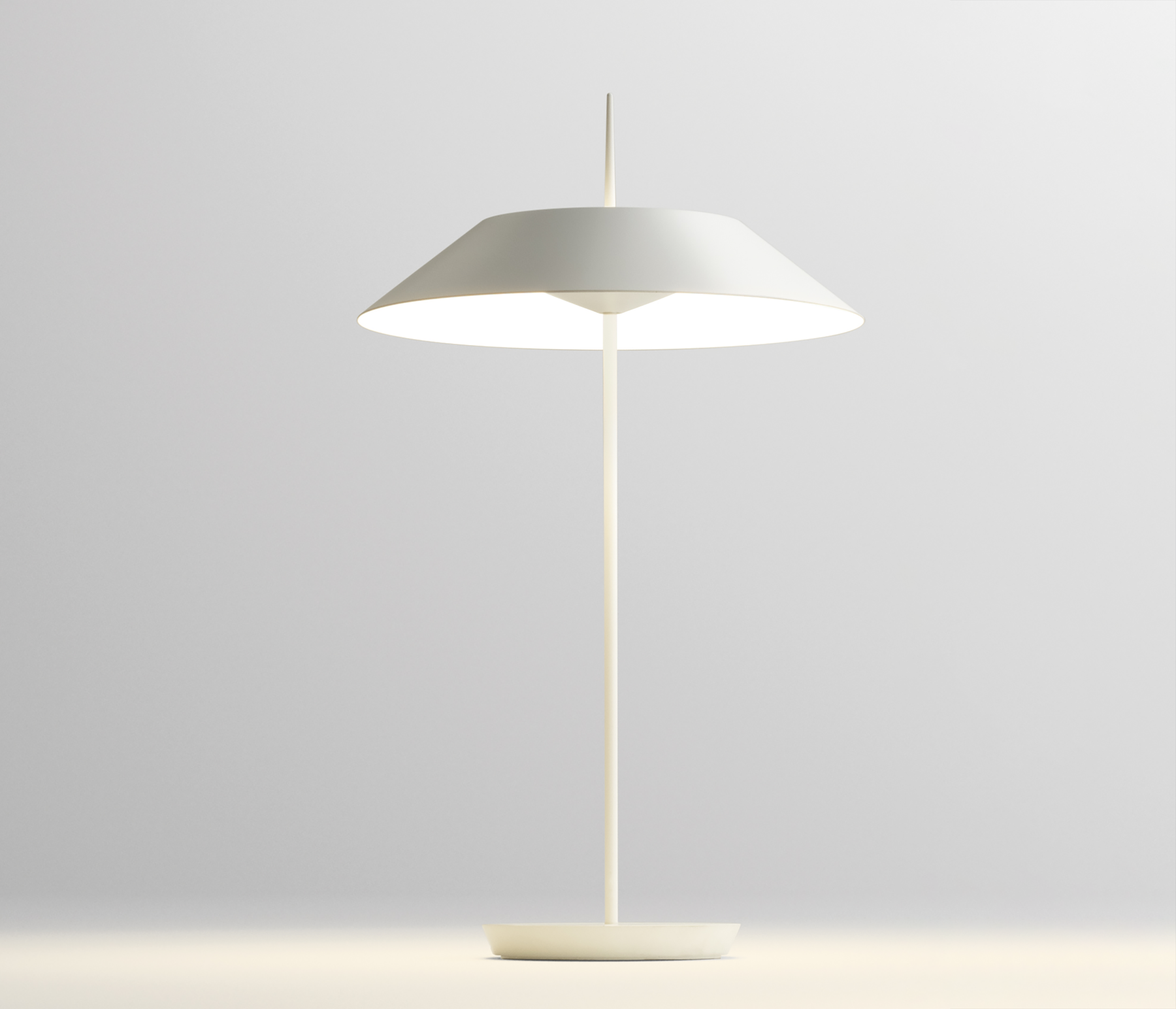 Vibia Mayfair Tischleuchte LED weiß
