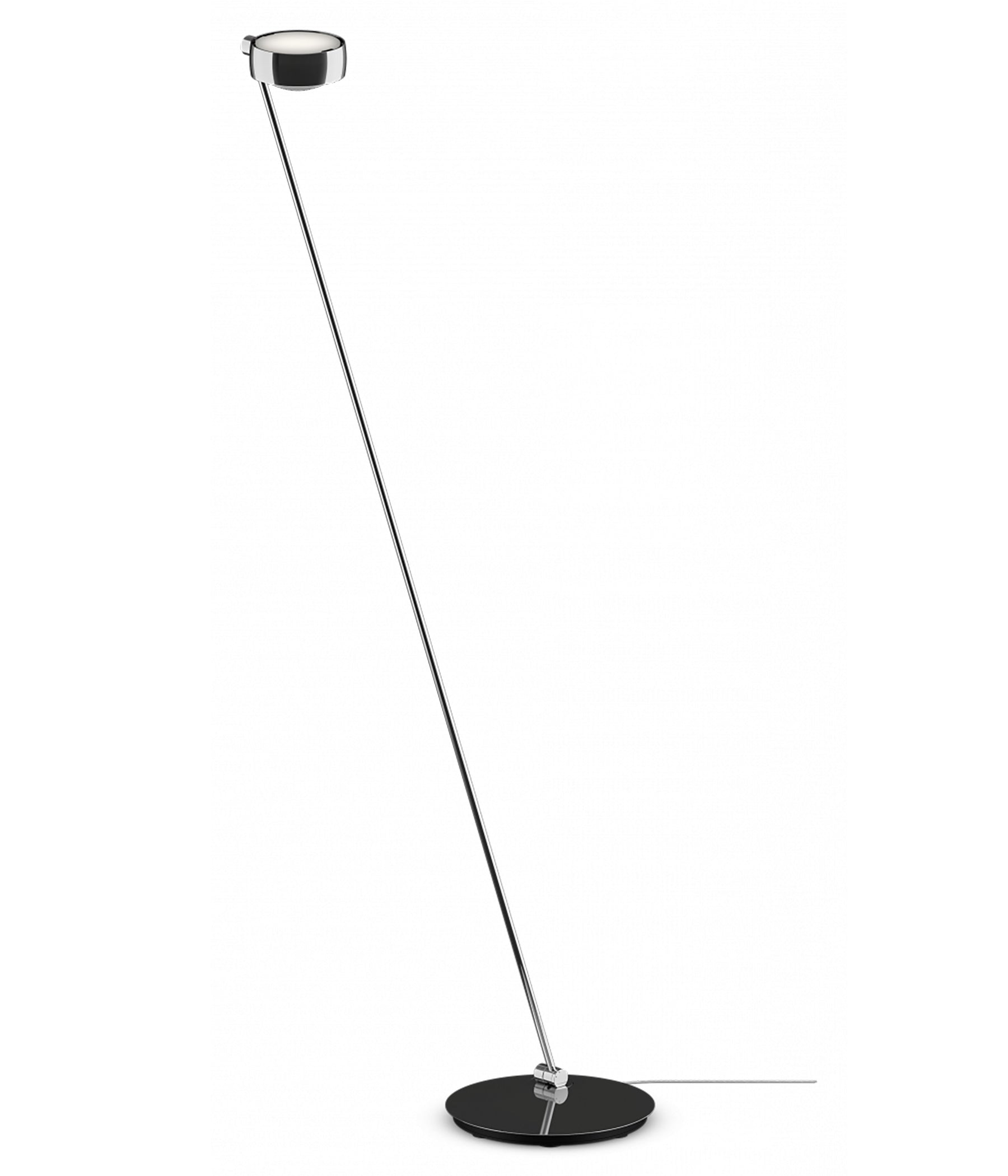 Occhio Sento lettura Stehleuchte 160 cm chromglanz rechts vom Objekt LED