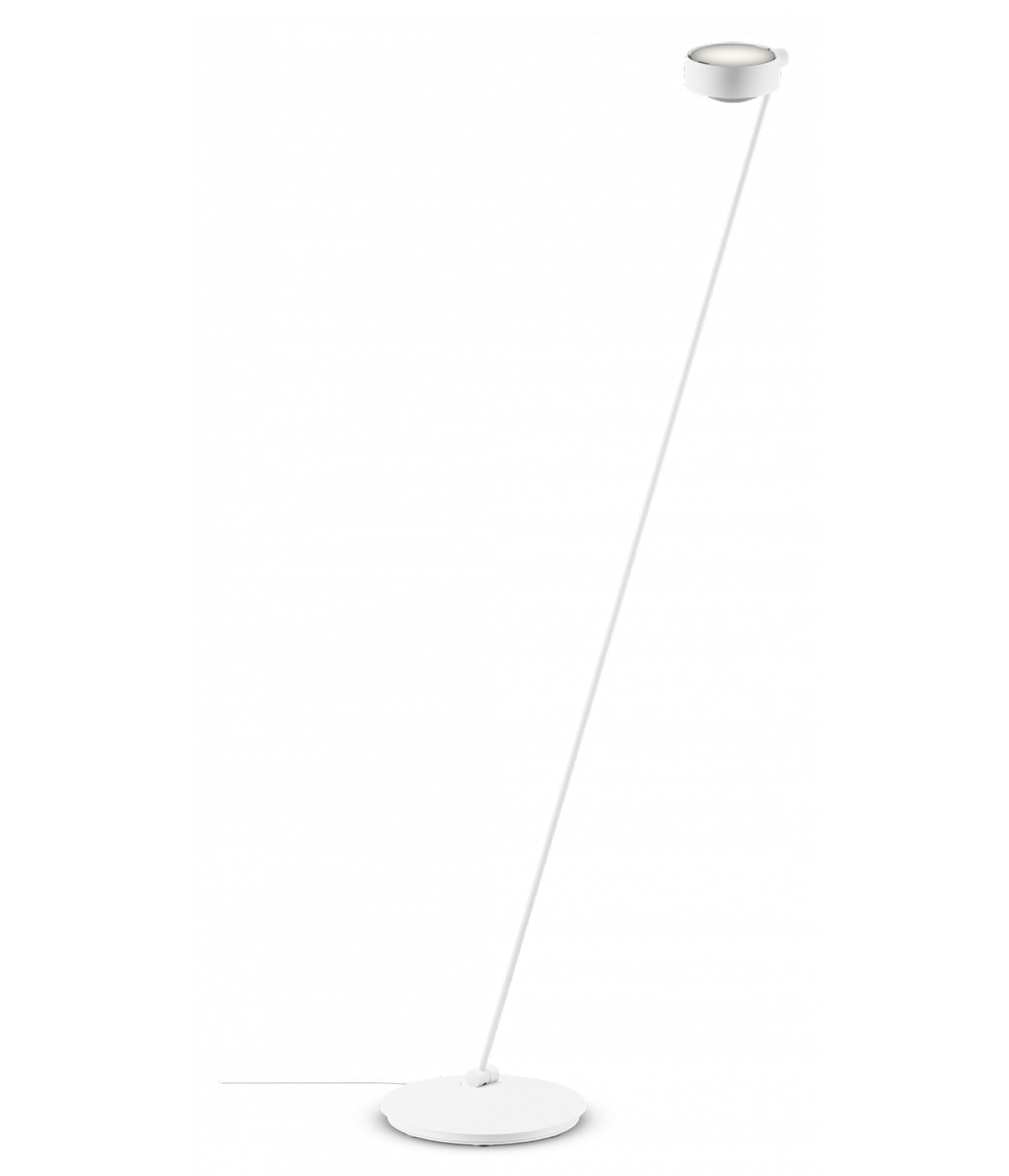 Occhio Sento lettura Stehleuchte 160 cm weiß matt links vom Objekt LED