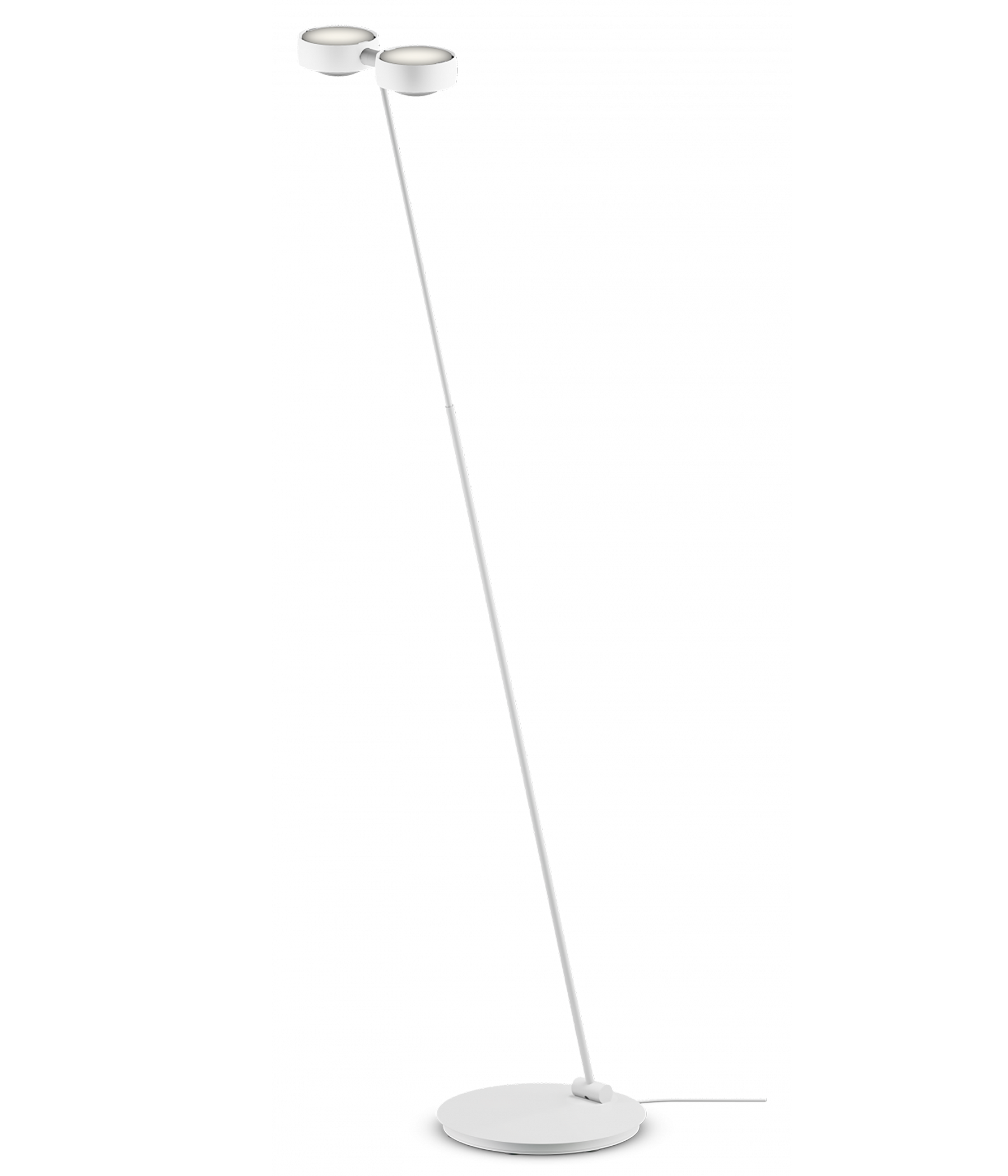 Occhio Sento terra Stehleuchte weiß matt LED