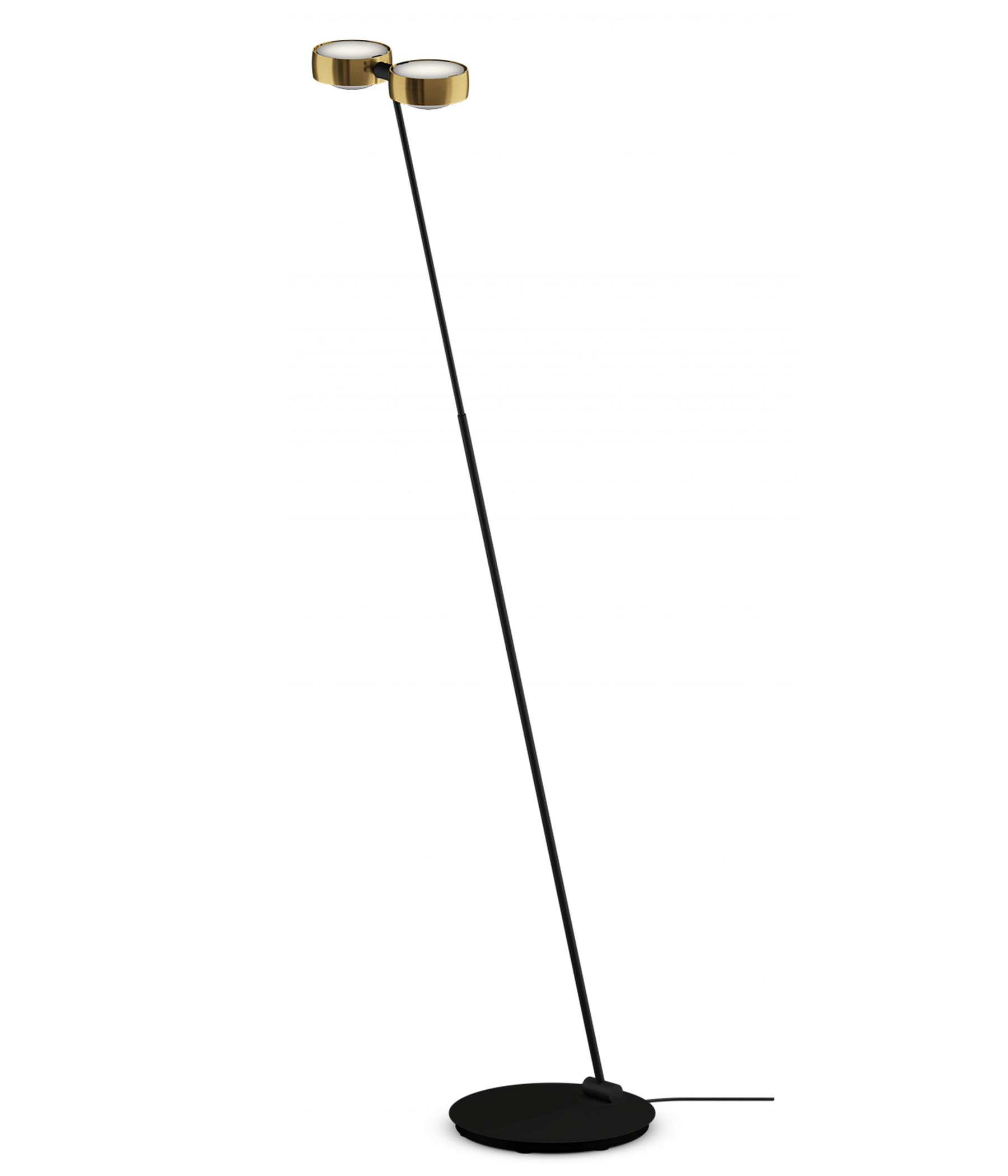 Occhio Sento terra Stehleuchte bronze schwarz matt LED