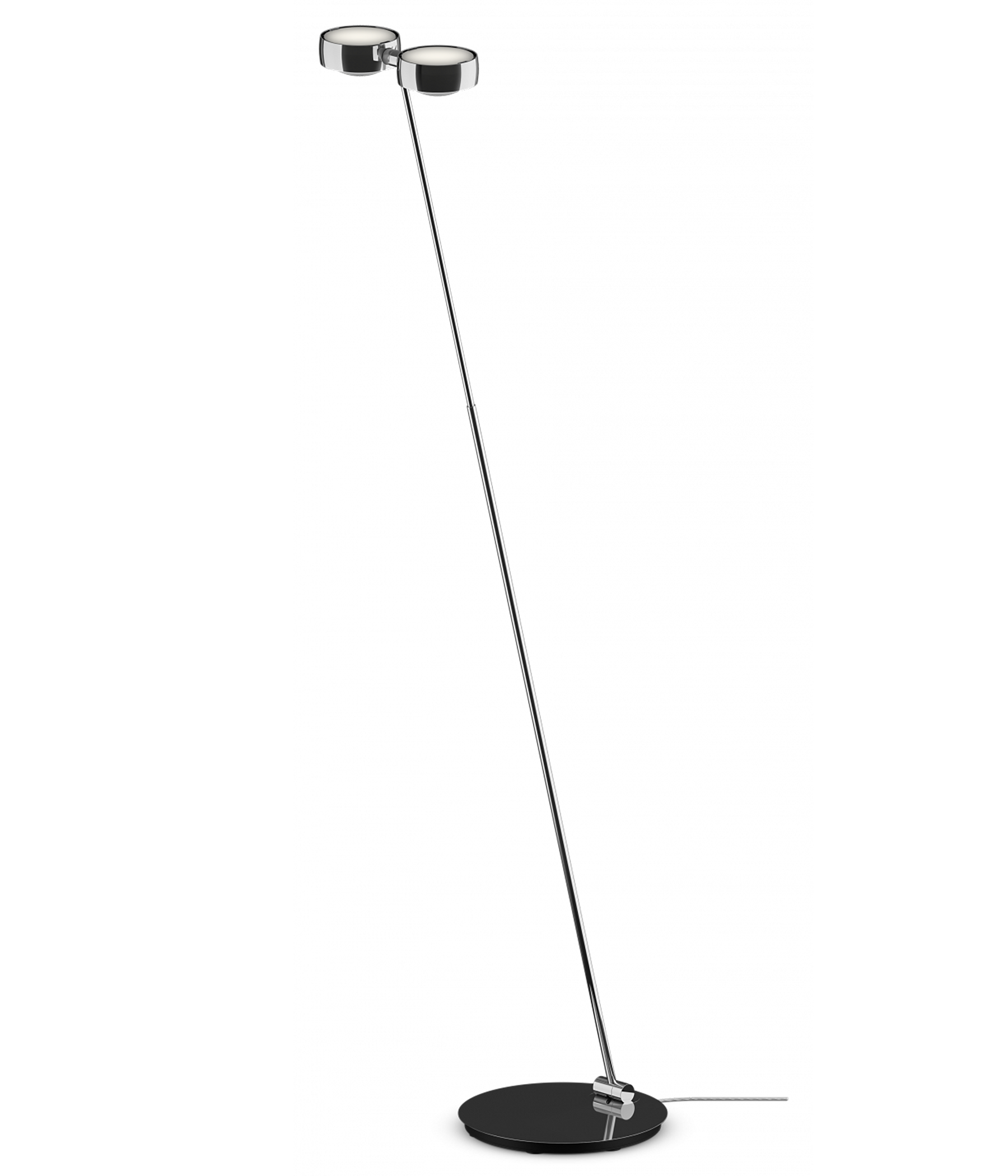 Occhio Sento terra Stehleuchte chrom glanz LED