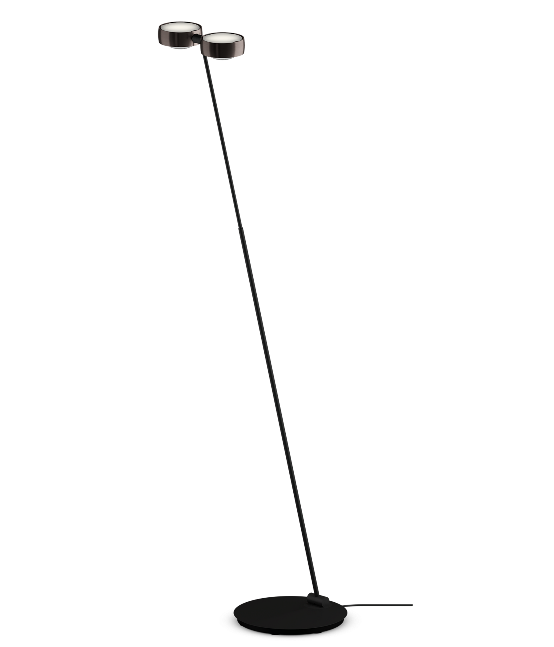 Occhio Sento terra Stehleuchte phantom schwarz matt LED