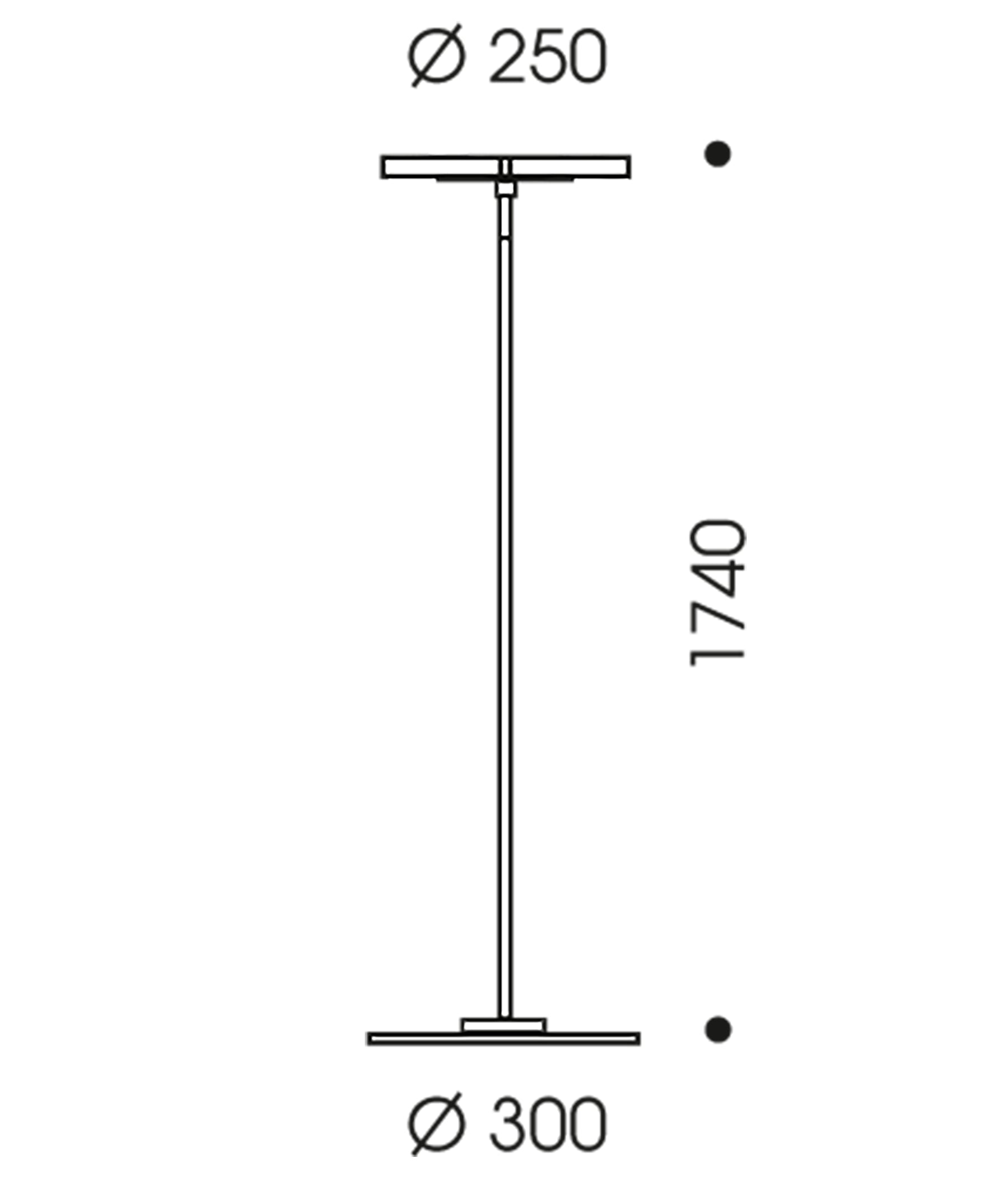 Oligo Trinity Stehleuchte LED
